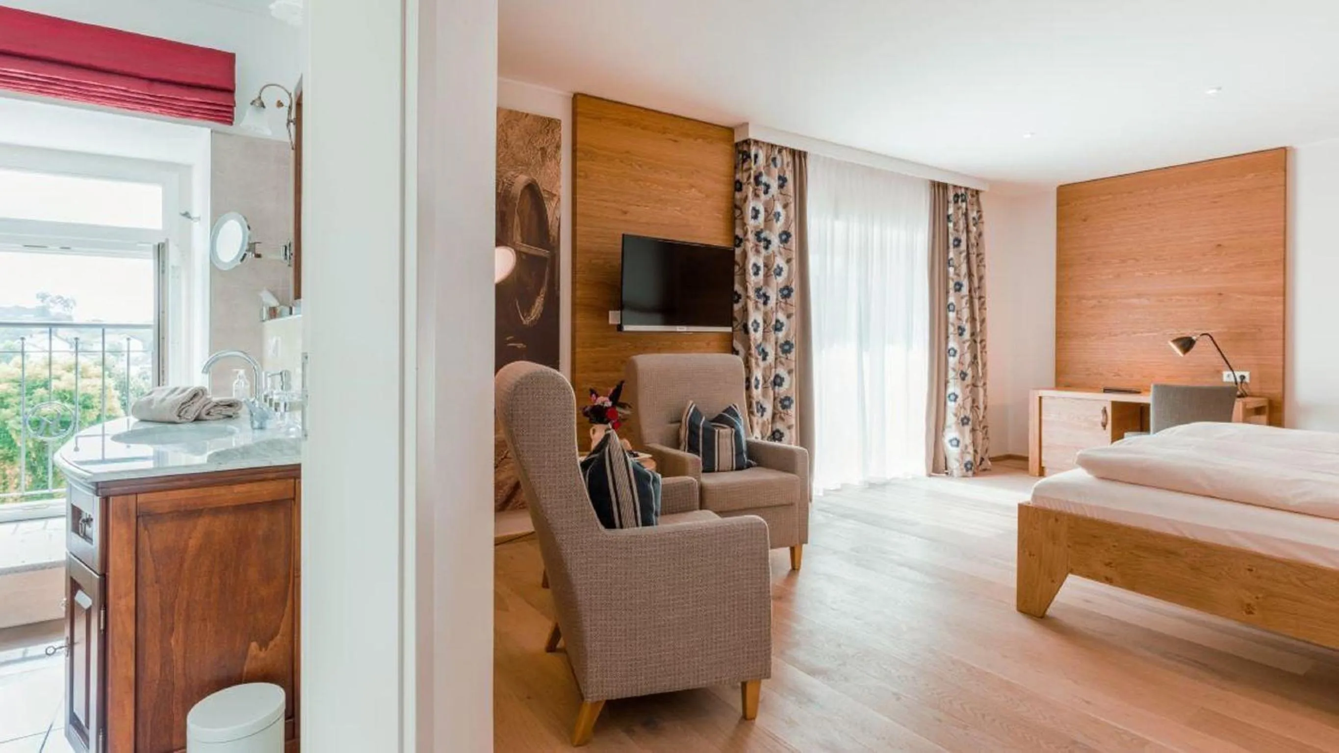 Bed in Landgasthof Kammbräu