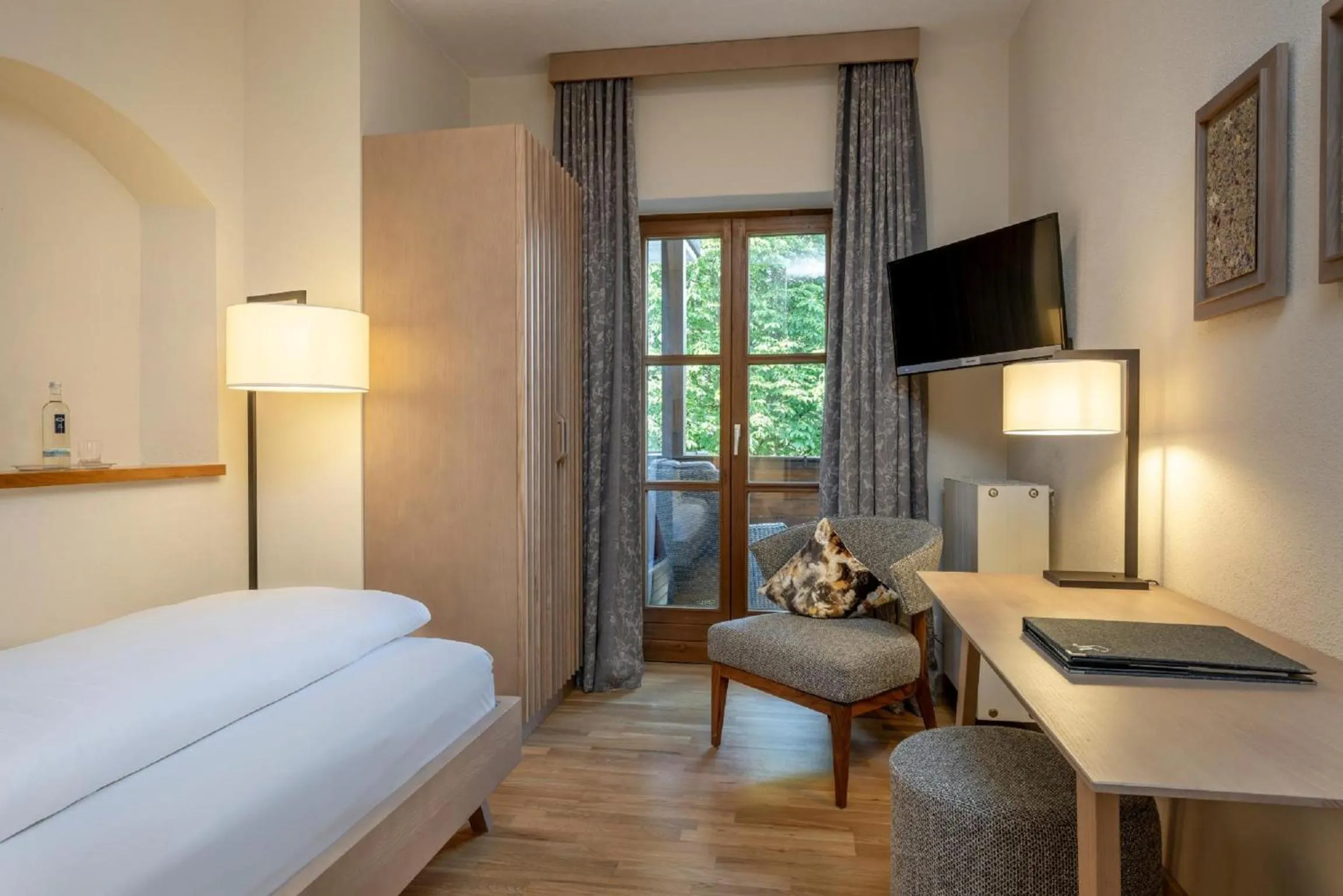 Bed in Landgasthof Kammbräu