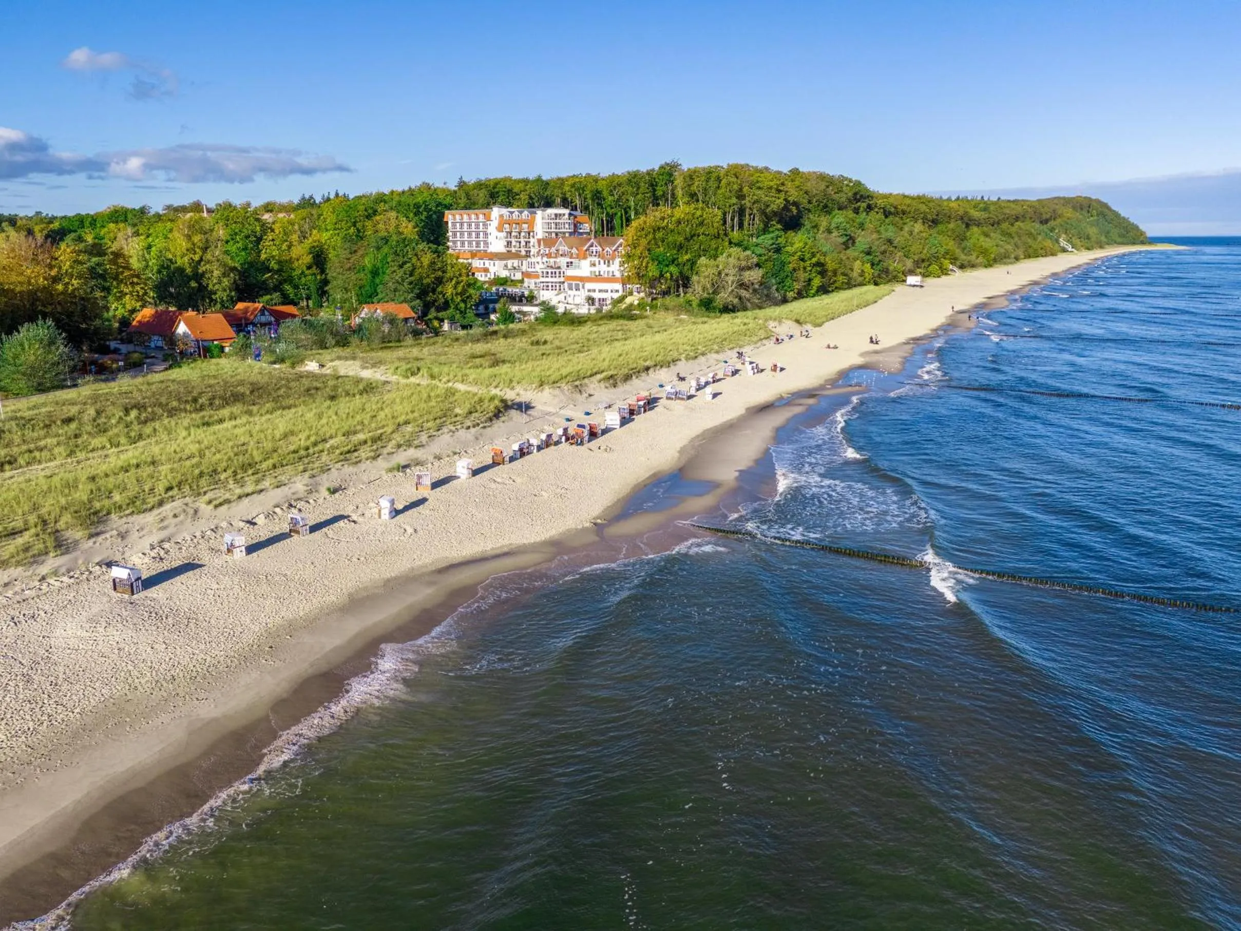 Bird's eye view in Strandhotel Seerose