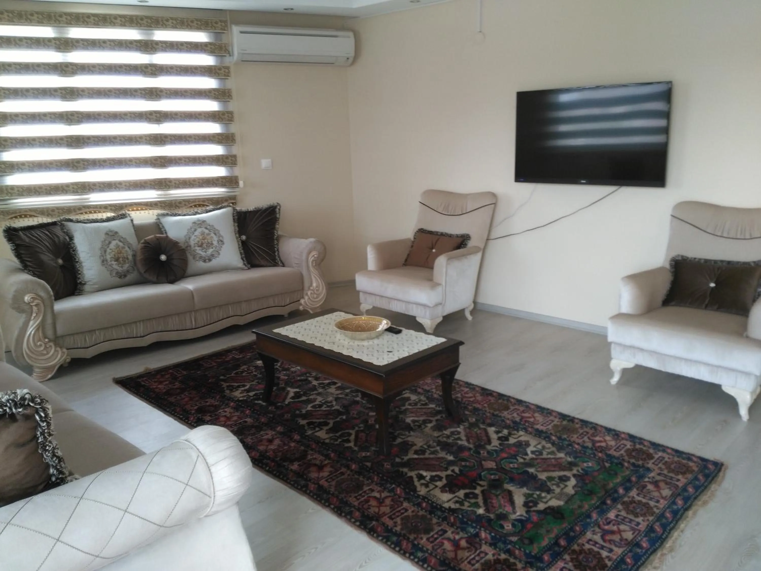 Communal lounge/ TV room in Ephesus Palace