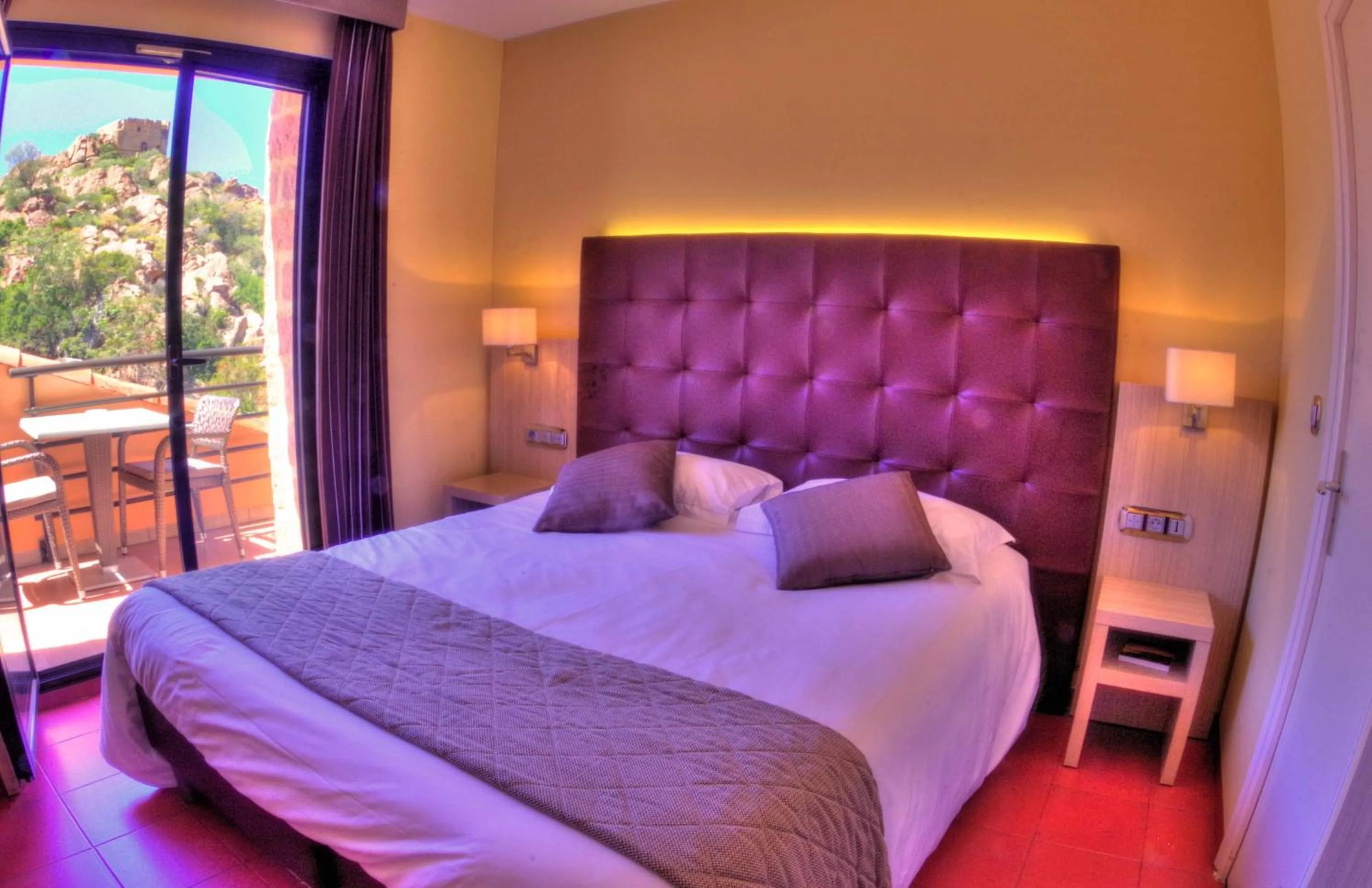Photo of the whole room, Bed in Hôtel & Restaurant Le Belvédère