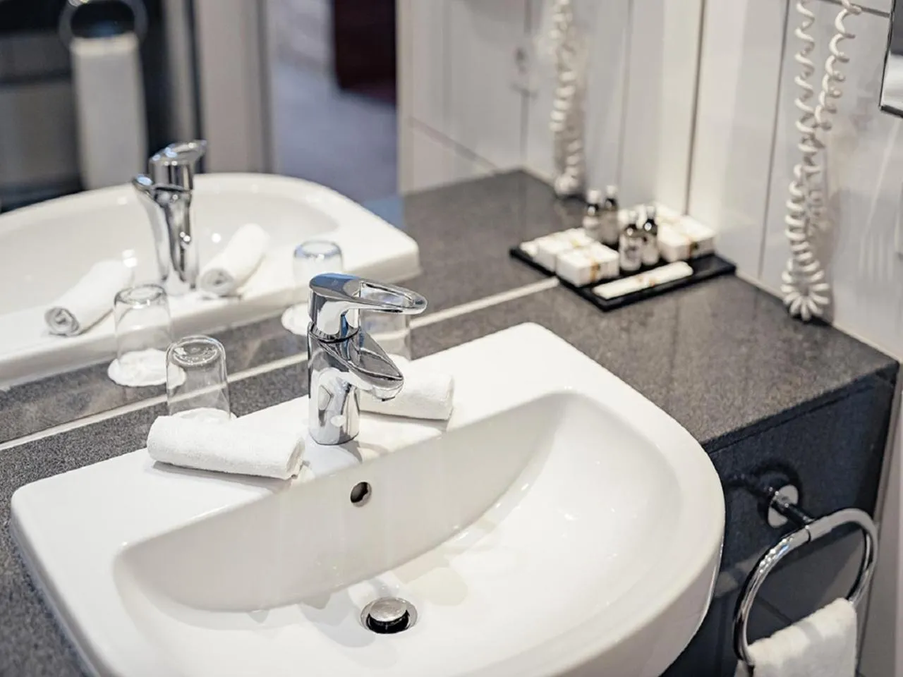 Bathroom in Schlosshotel Hellenstein