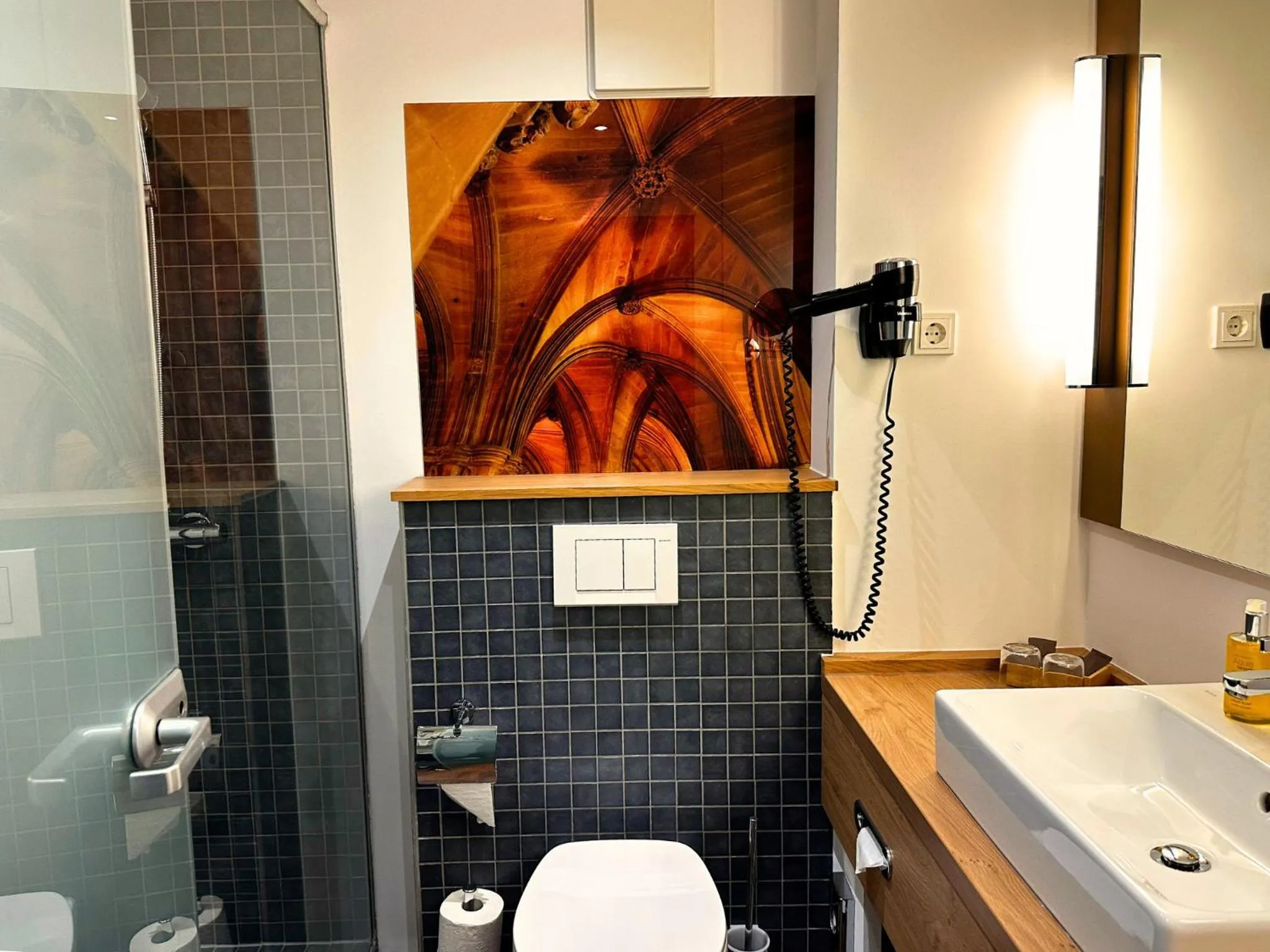 Bathroom in Augustiner Hotel