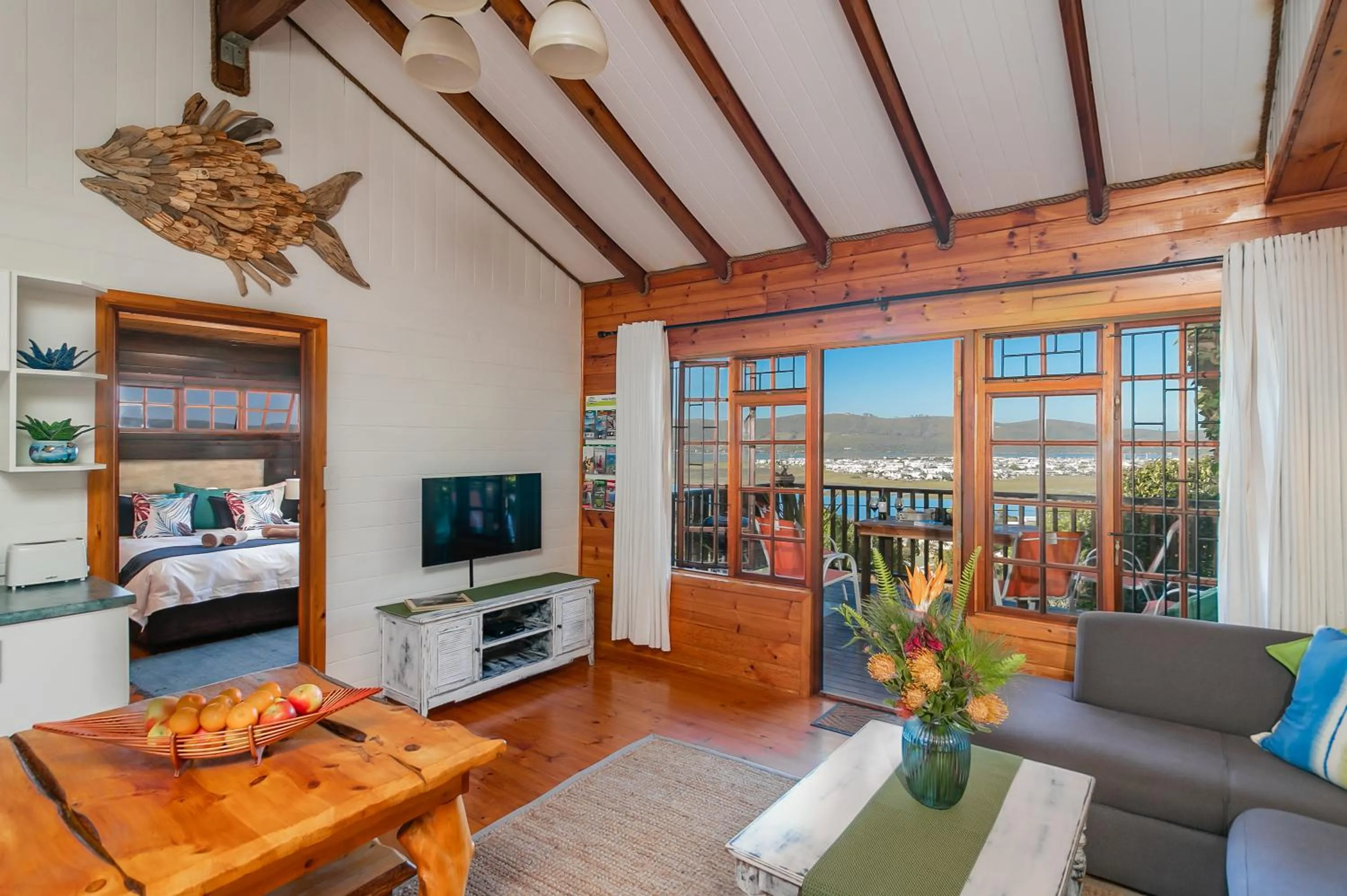 Patio in Big Tree House Lodge