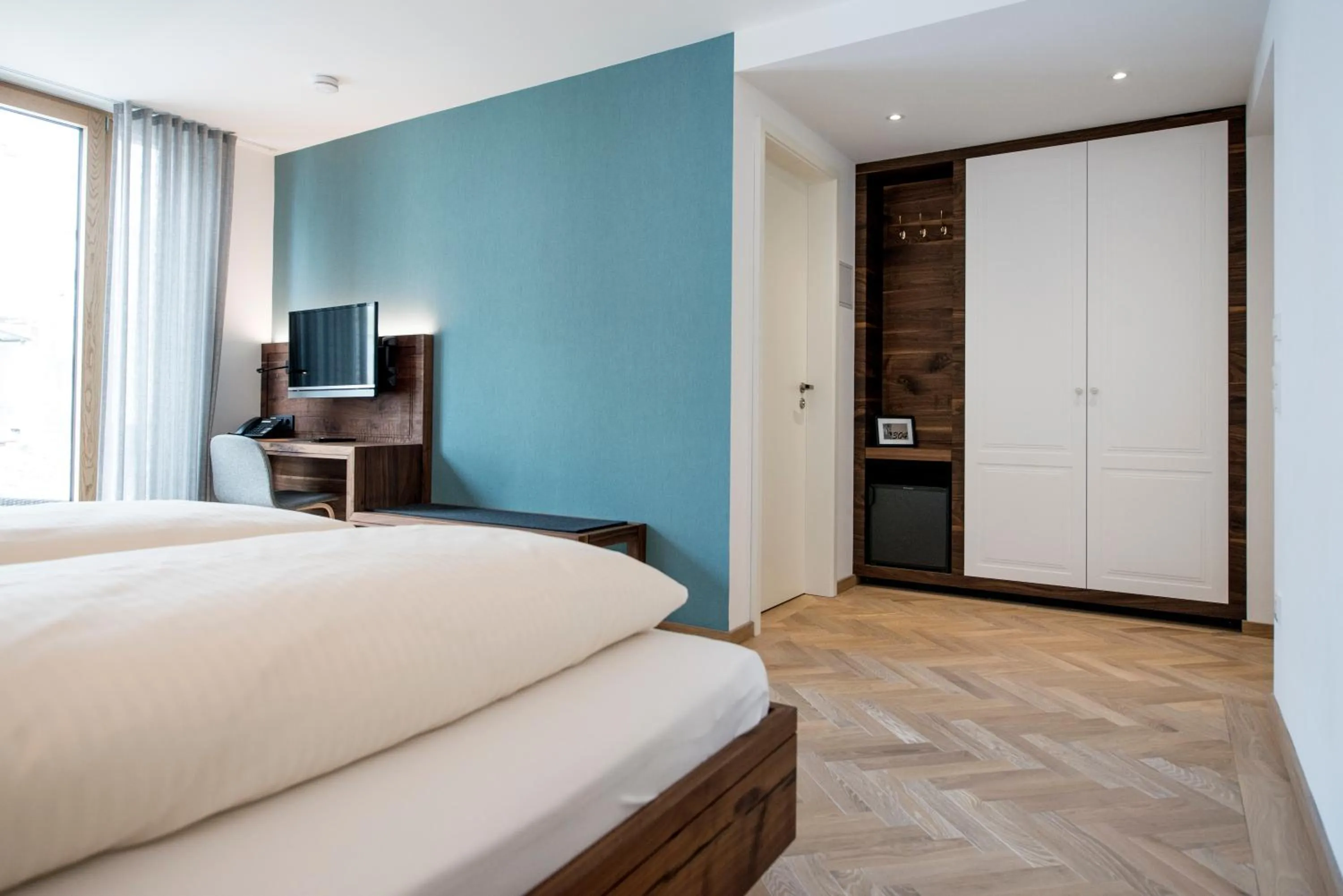 Photo of the whole room, Bed in Griesbräu zu Murnau