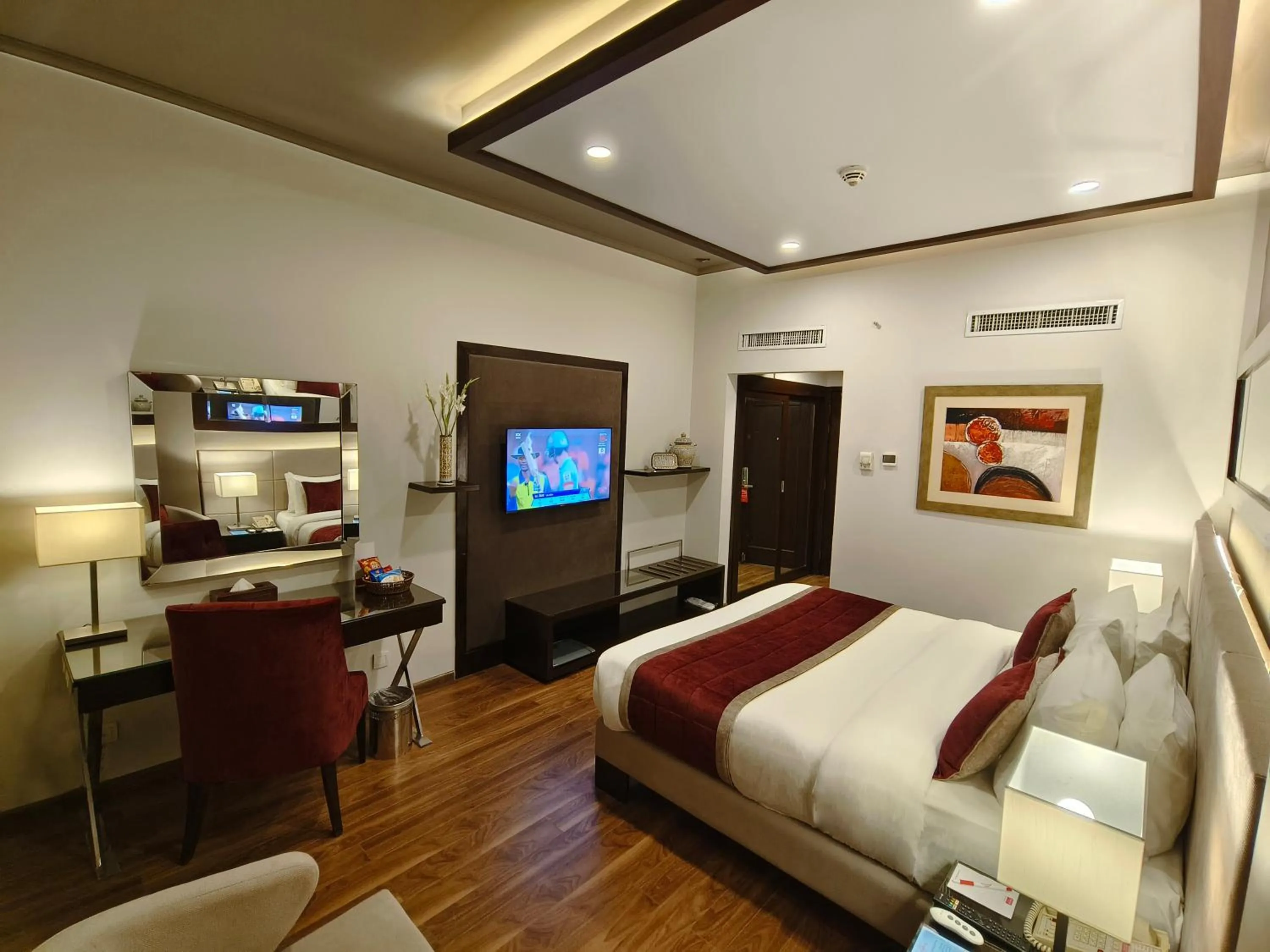 Bedroom, Bed in Ramada by Wyndham Multan