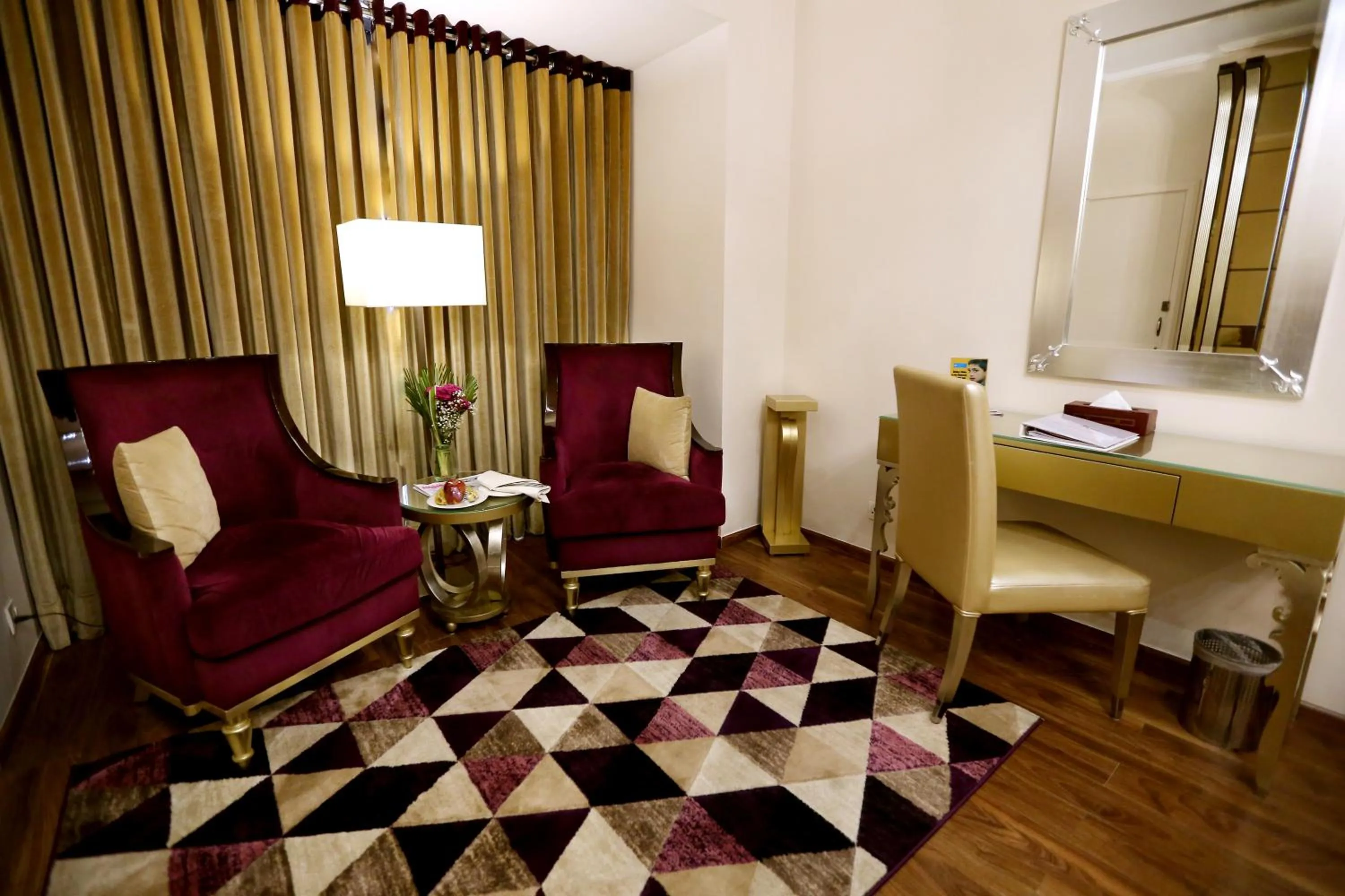 Seating area in Ramada by Wyndham Multan