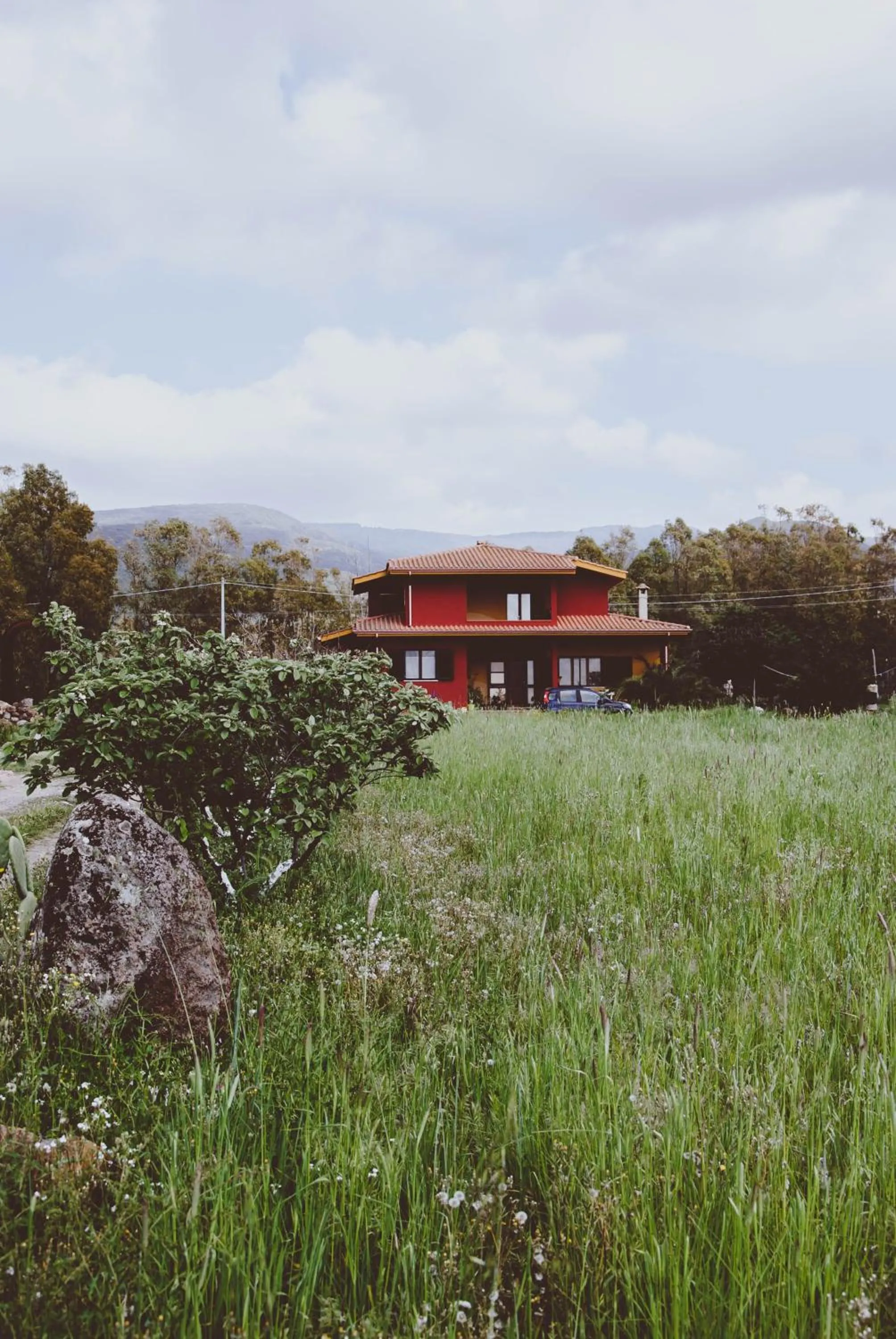 Mountain view in B&B Terra e Paglia