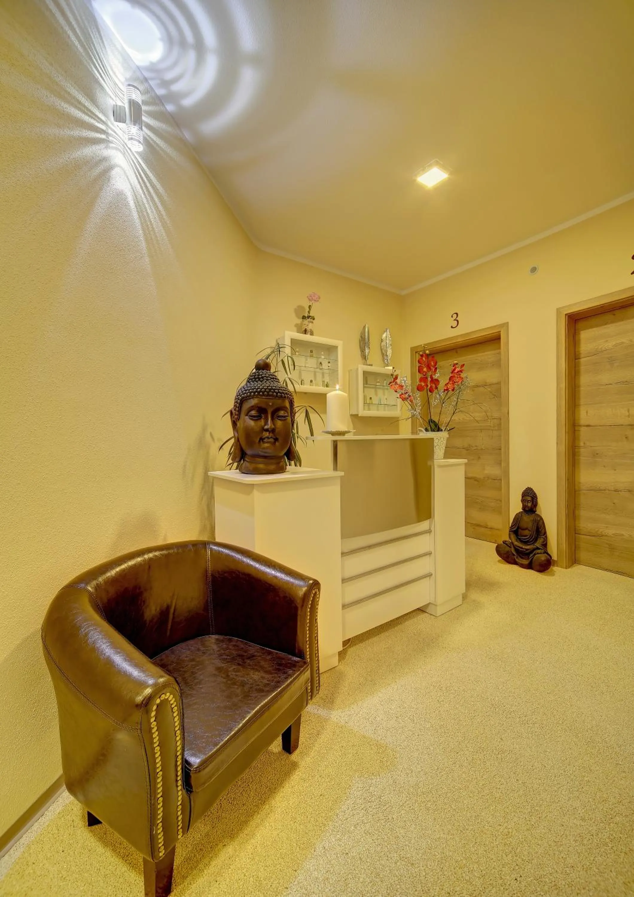 Decorative detail in Wellnesshotel deine Auszeit, Adults only