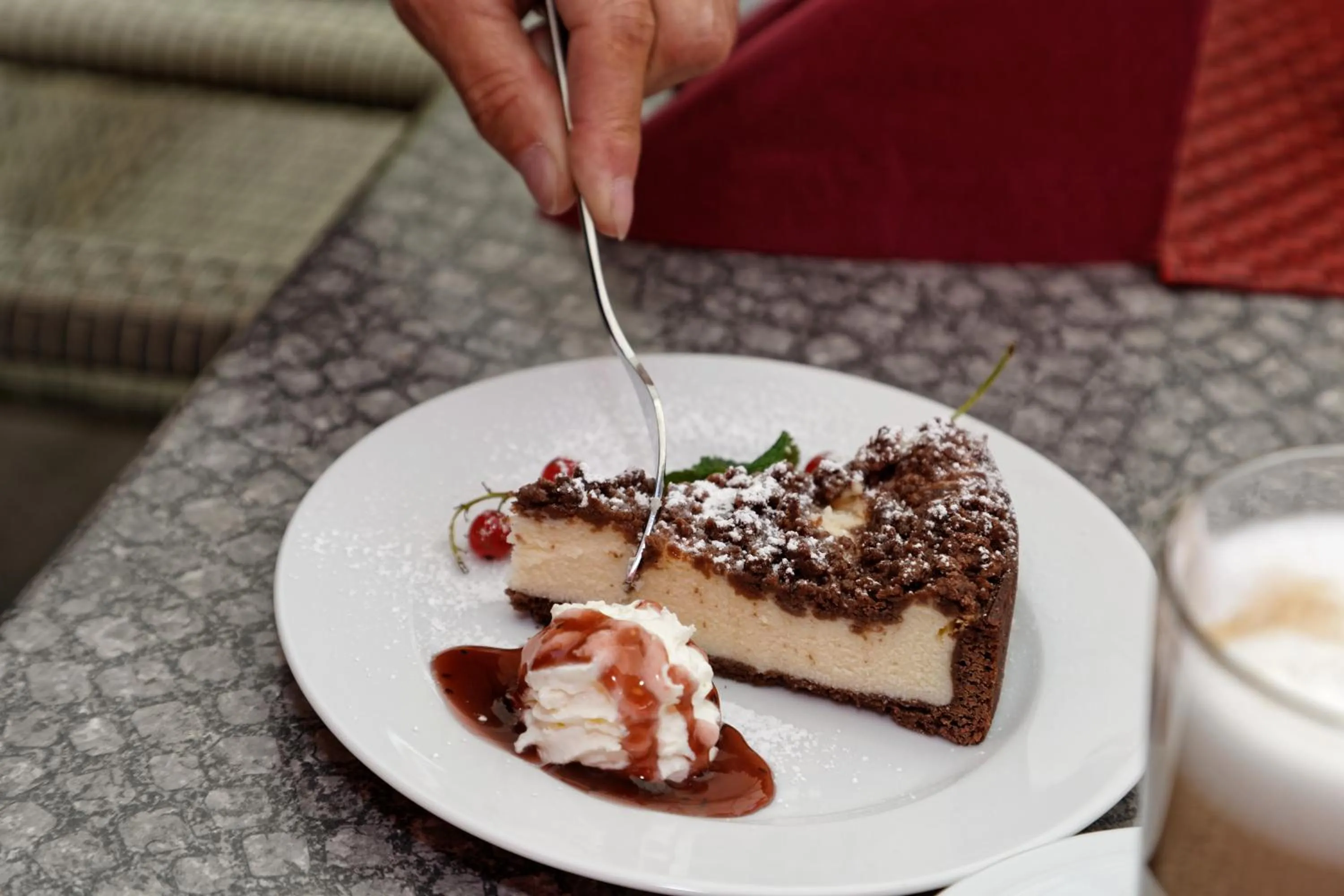 Food close-up in Wellnesshotel deine Auszeit, Adults only