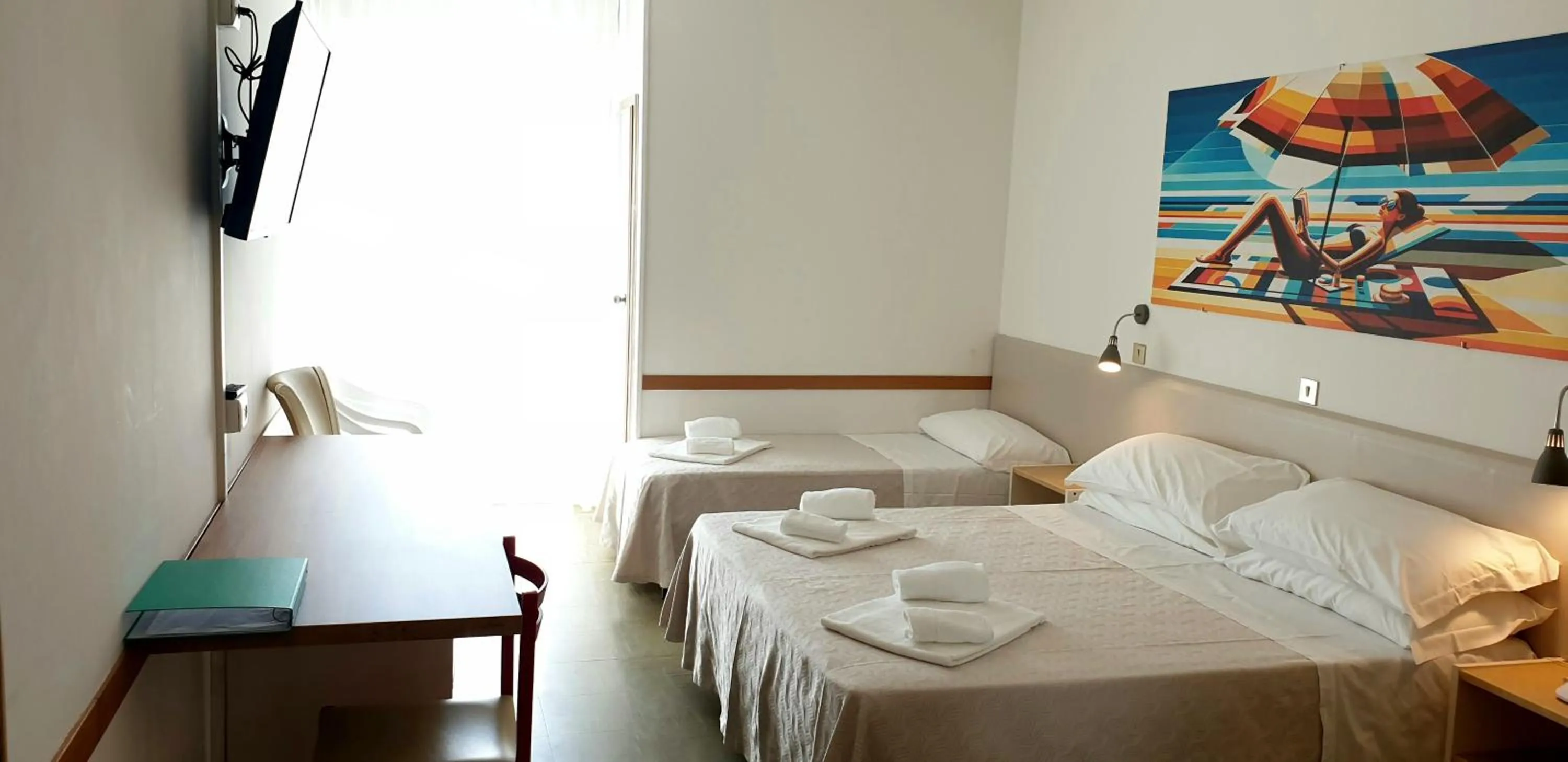 Bed in Hotel Internazionale