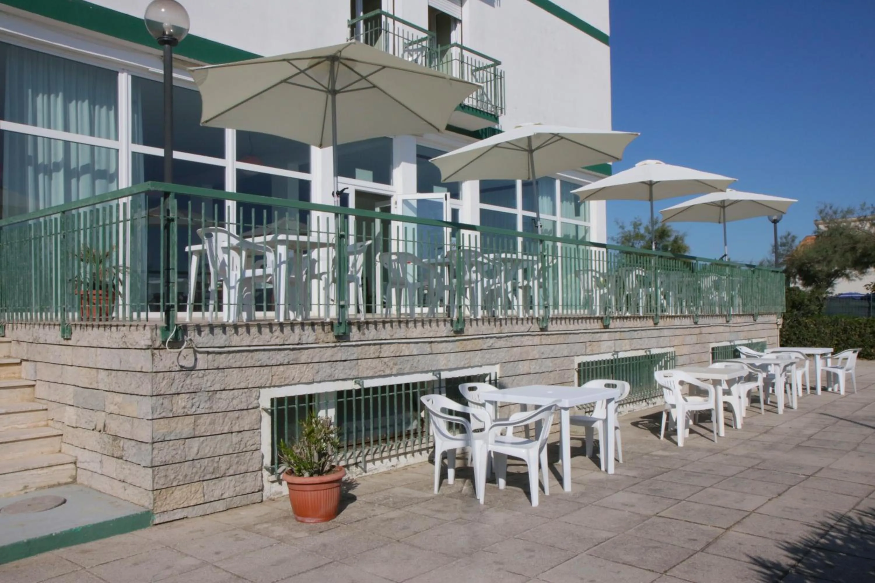 Balcony/Terrace in Hotel Internazionale