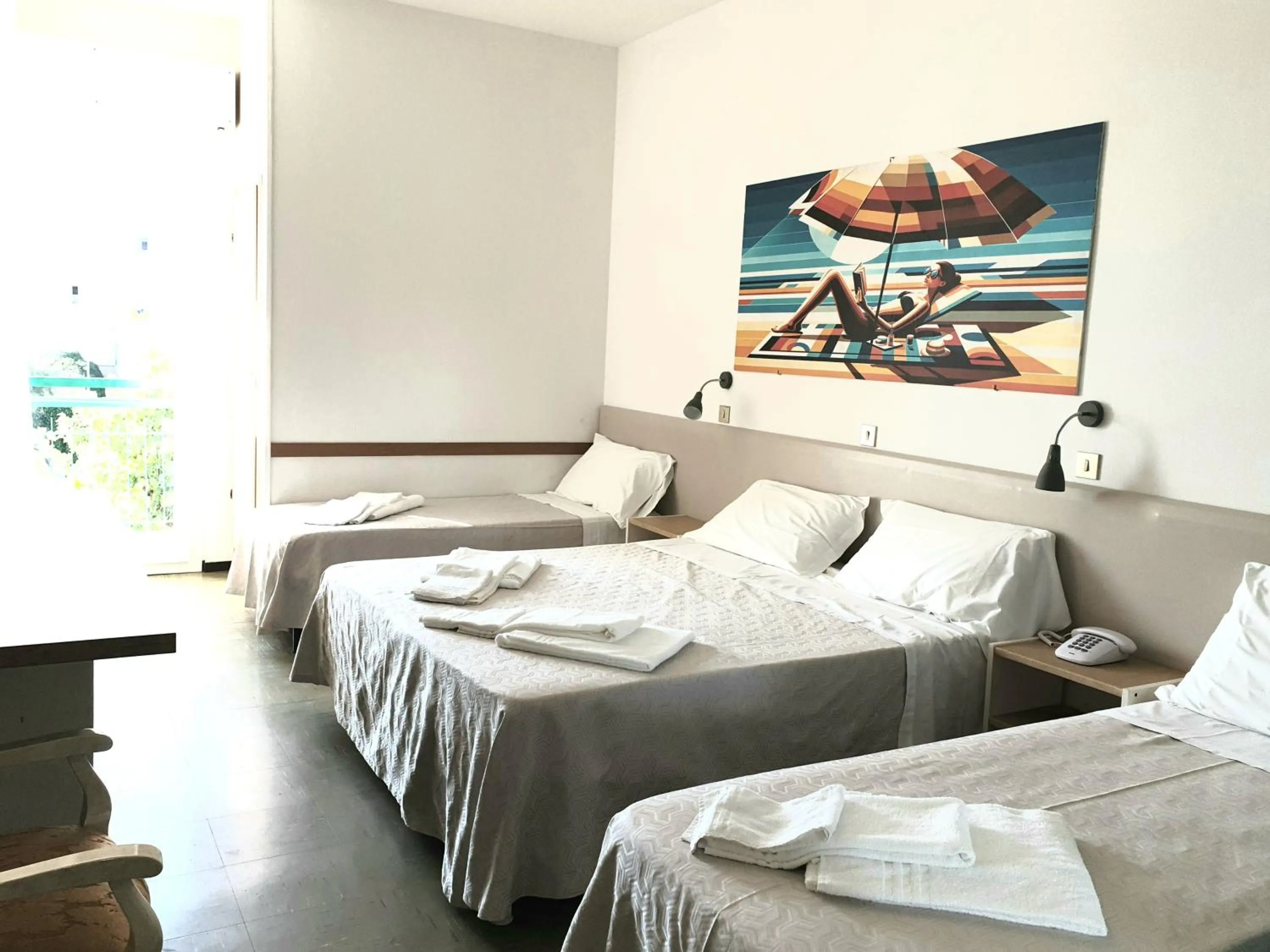 Bed in Hotel Internazionale