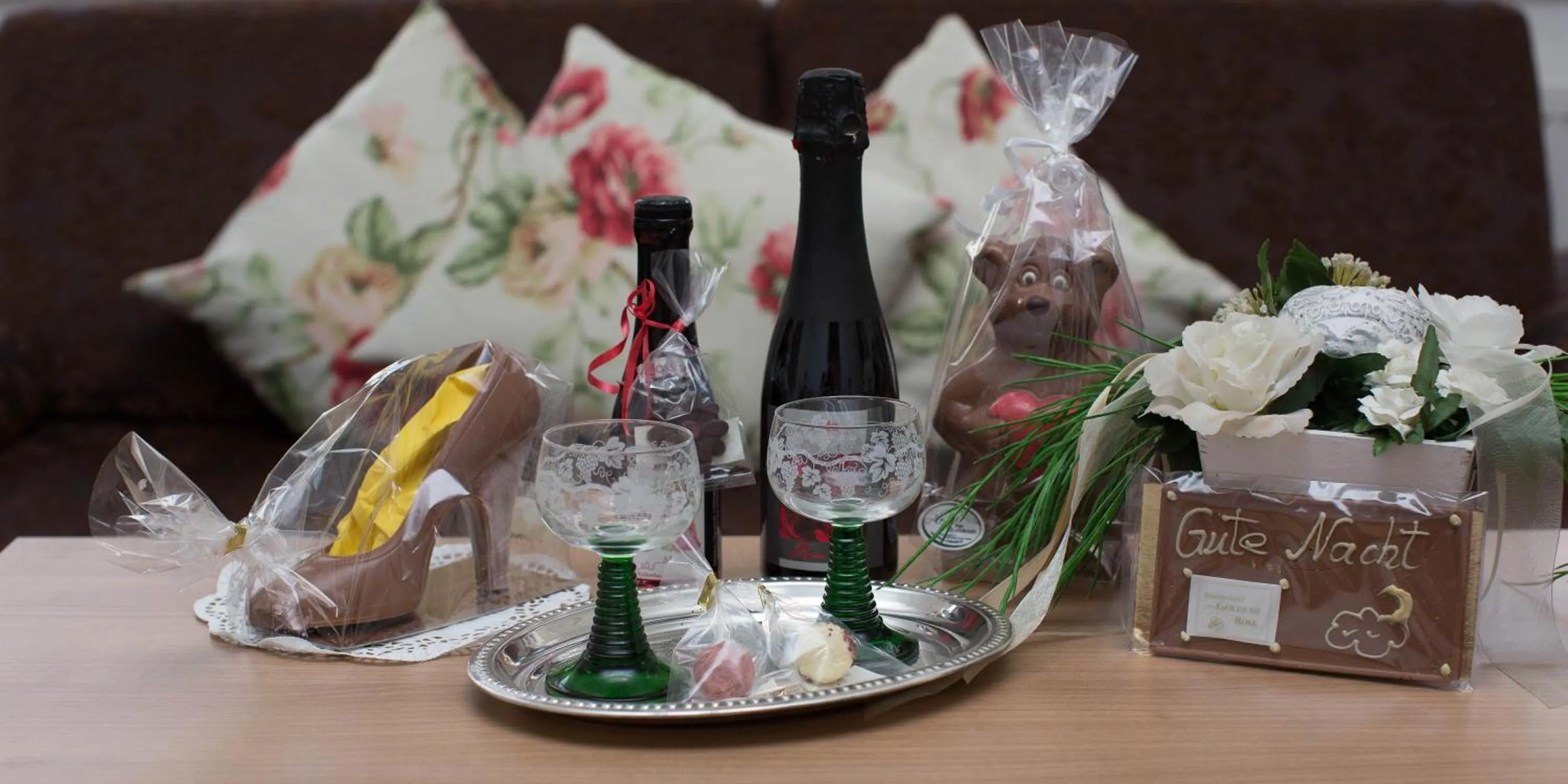 Decorative detail in Boutiquehotel Goldene Rose - self-check-in