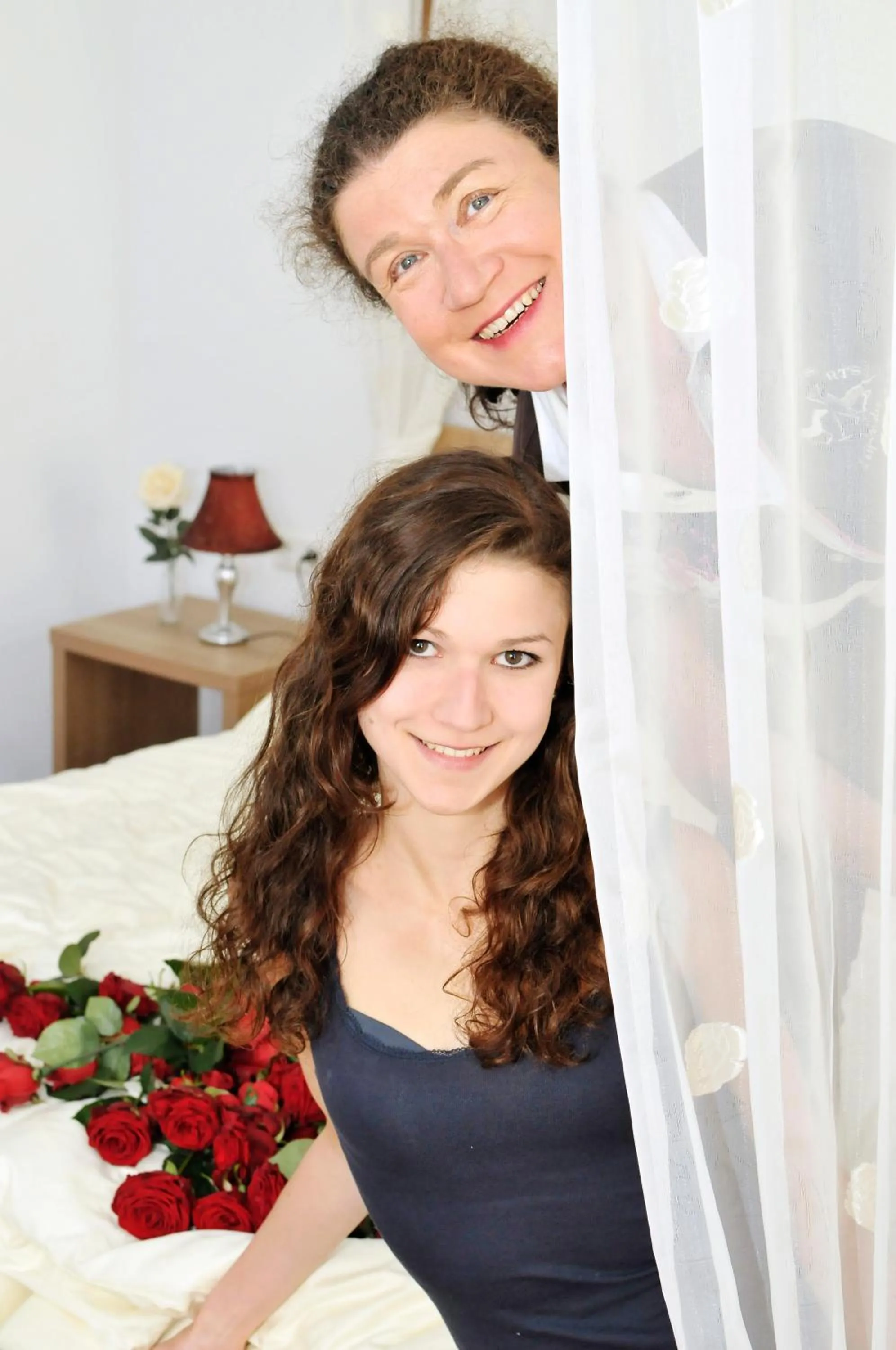 Decorative detail, Bed in Boutiquehotel Goldene Rose - self-check-in