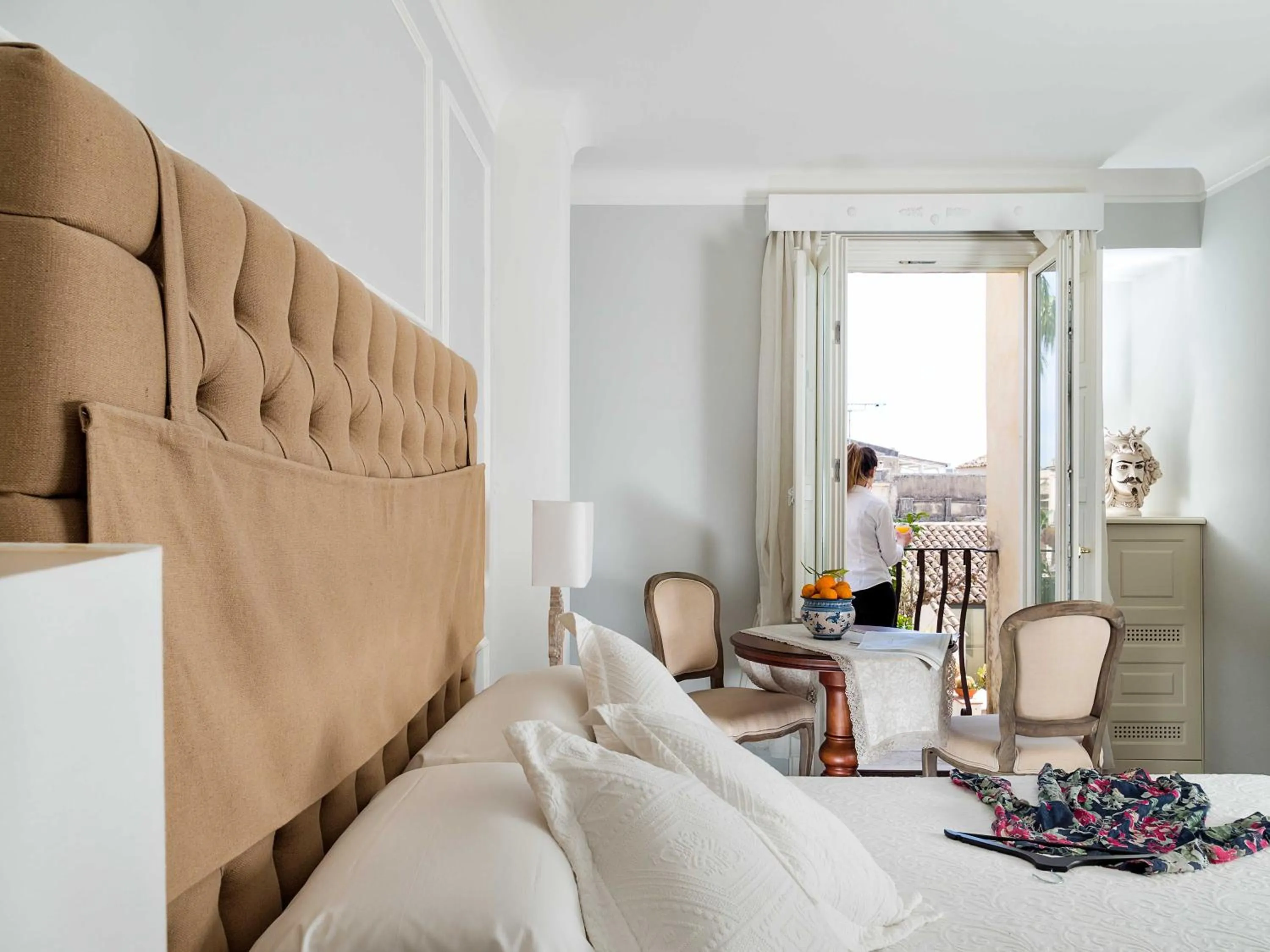 Bed in Gagliardi Boutique Hotel