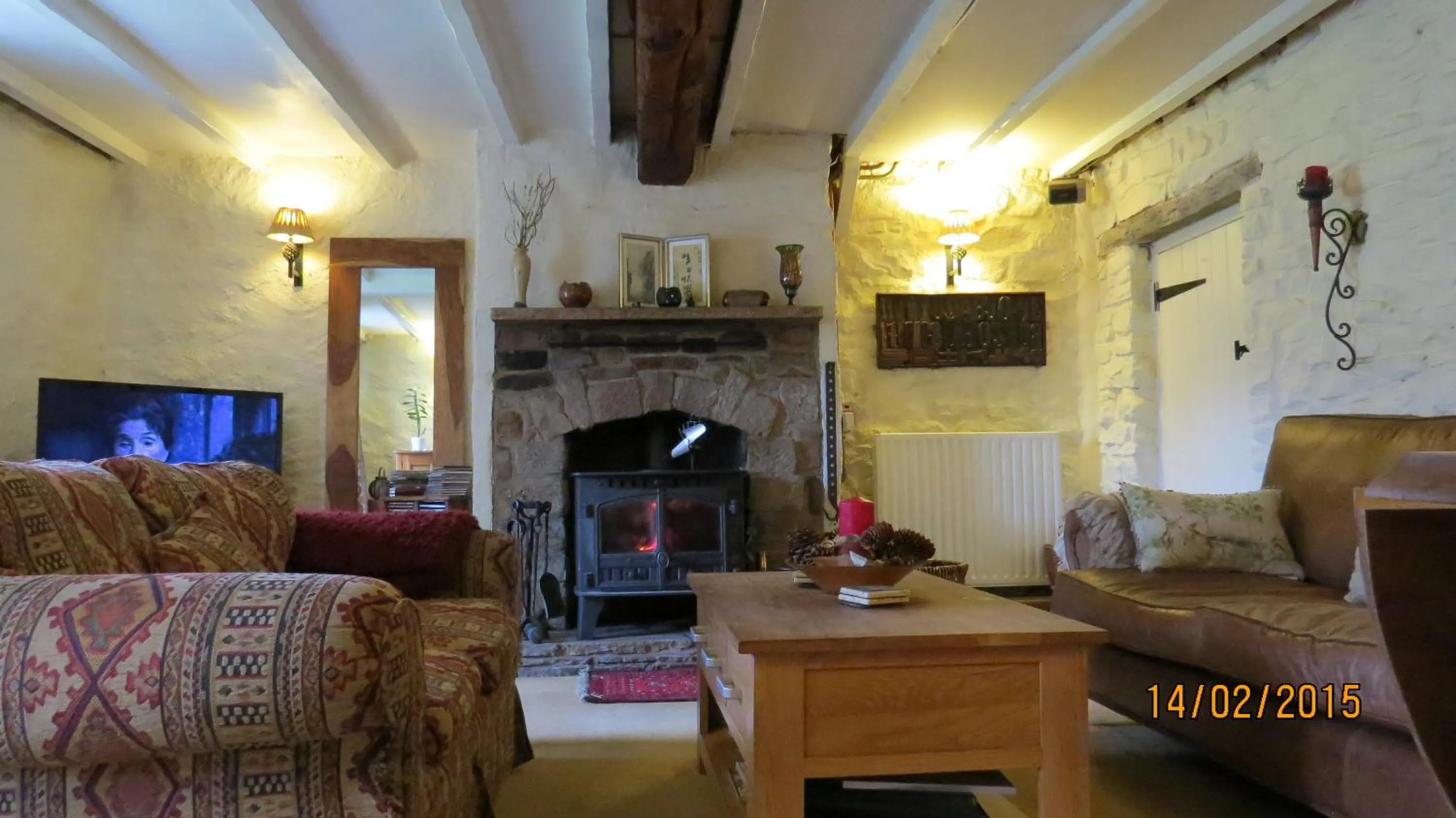 Living room in Eastview Bed and Breakfast
