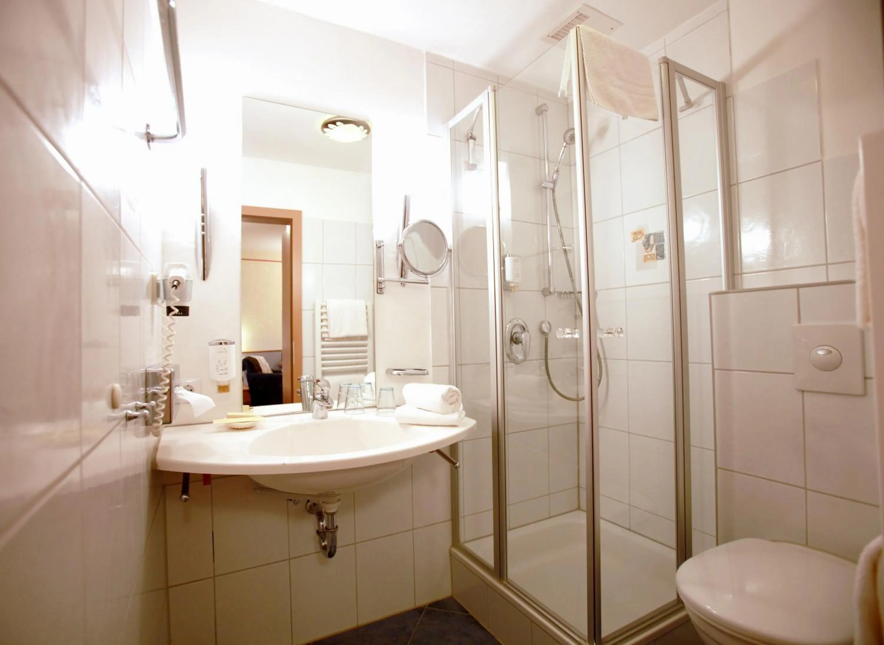 Toilet in Hotel Am Hirschhorn - Wellness - Spa - and more