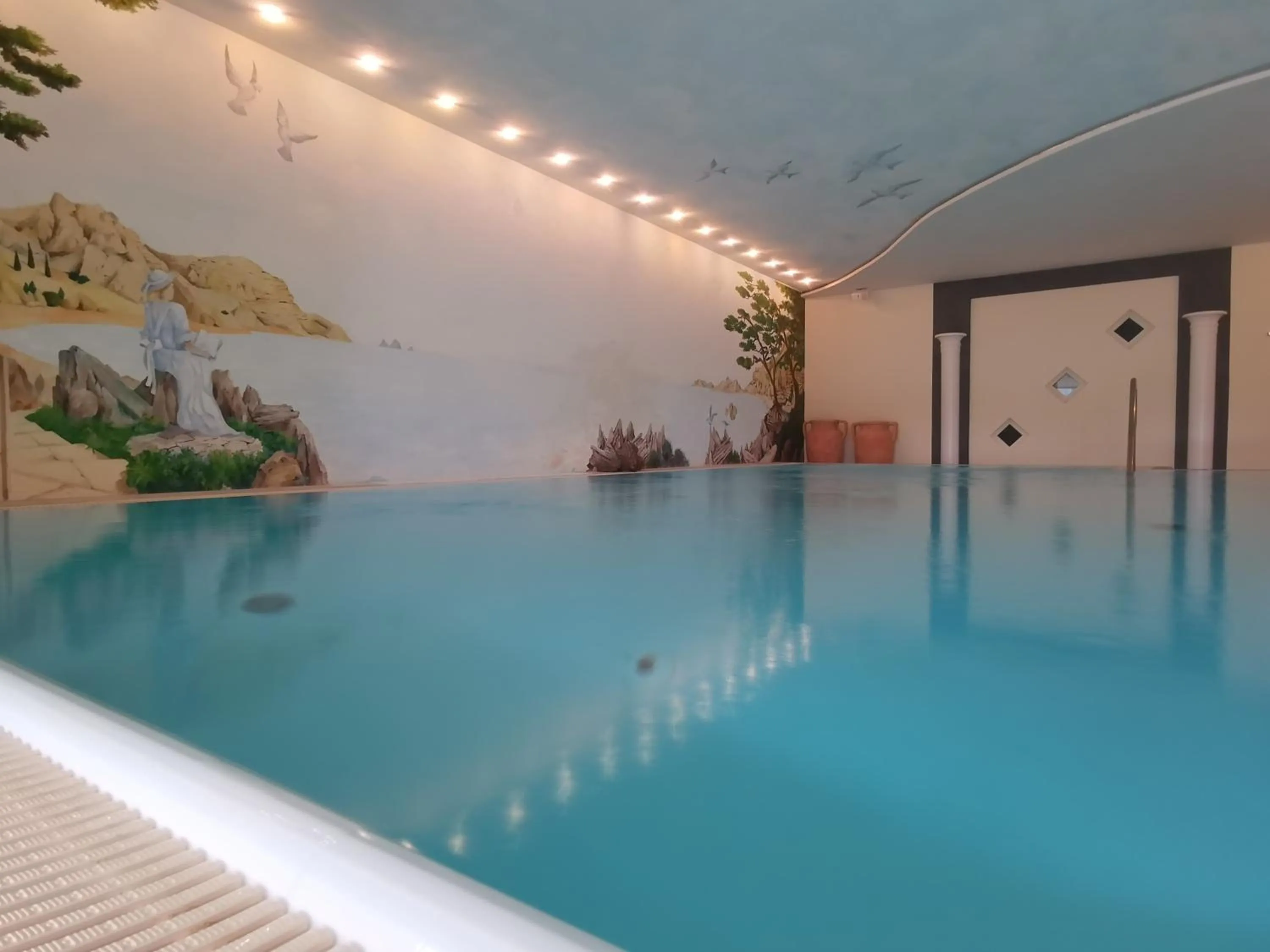 Swimming pool in Hotel Am Hirschhorn - Wellness - Spa - and more