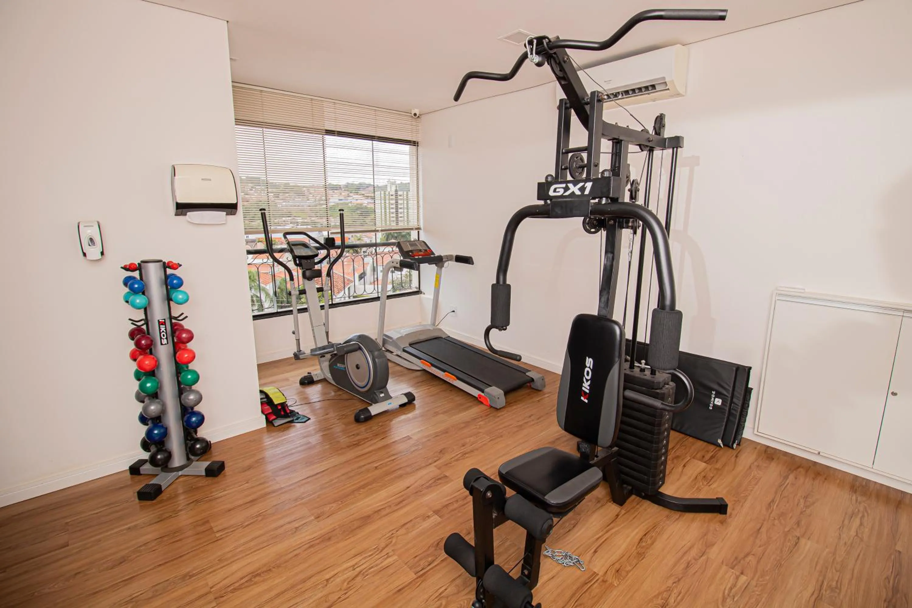 Fitness centre/facilities in Prado Hotel