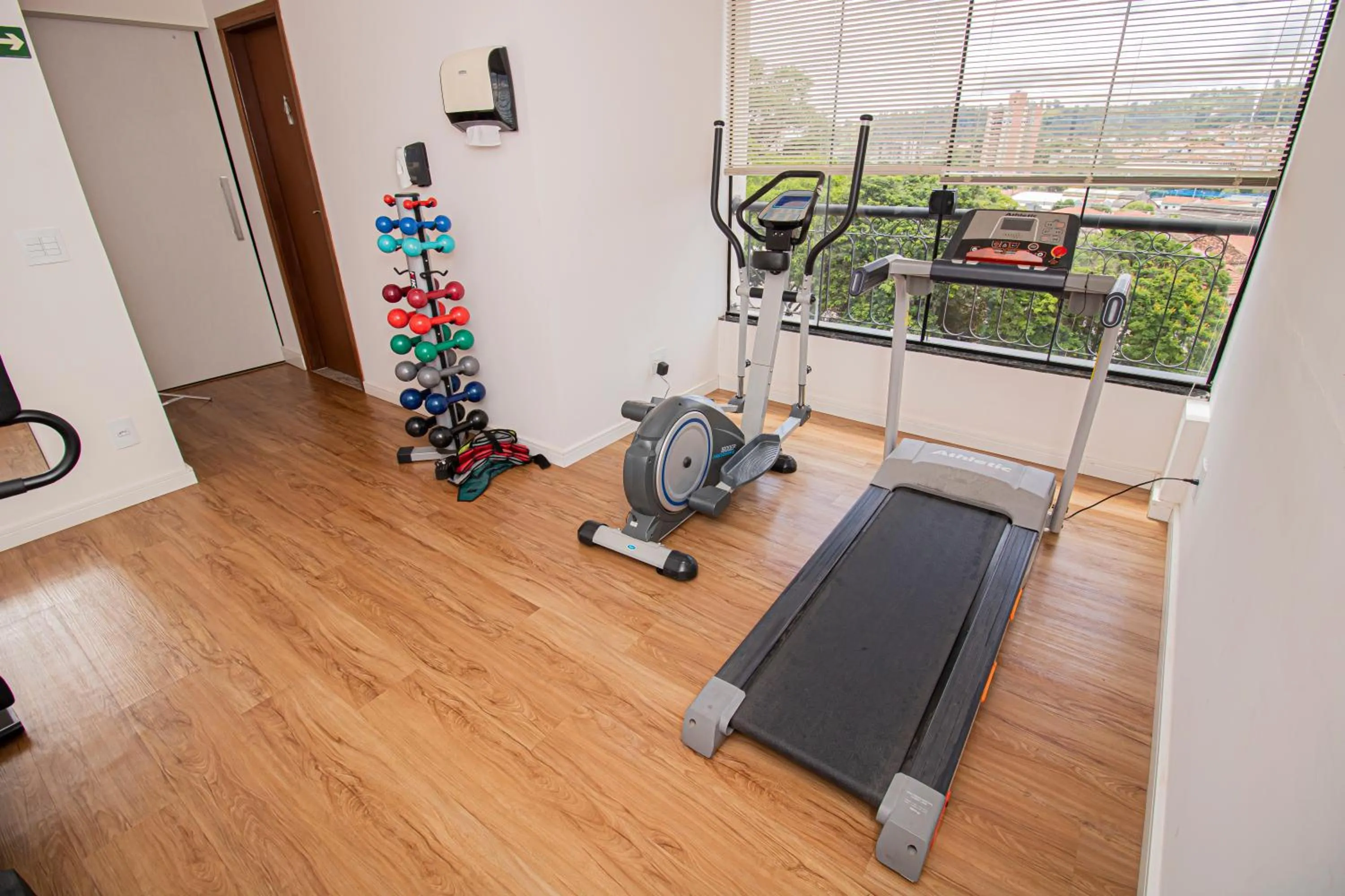 Fitness centre/facilities in Prado Hotel