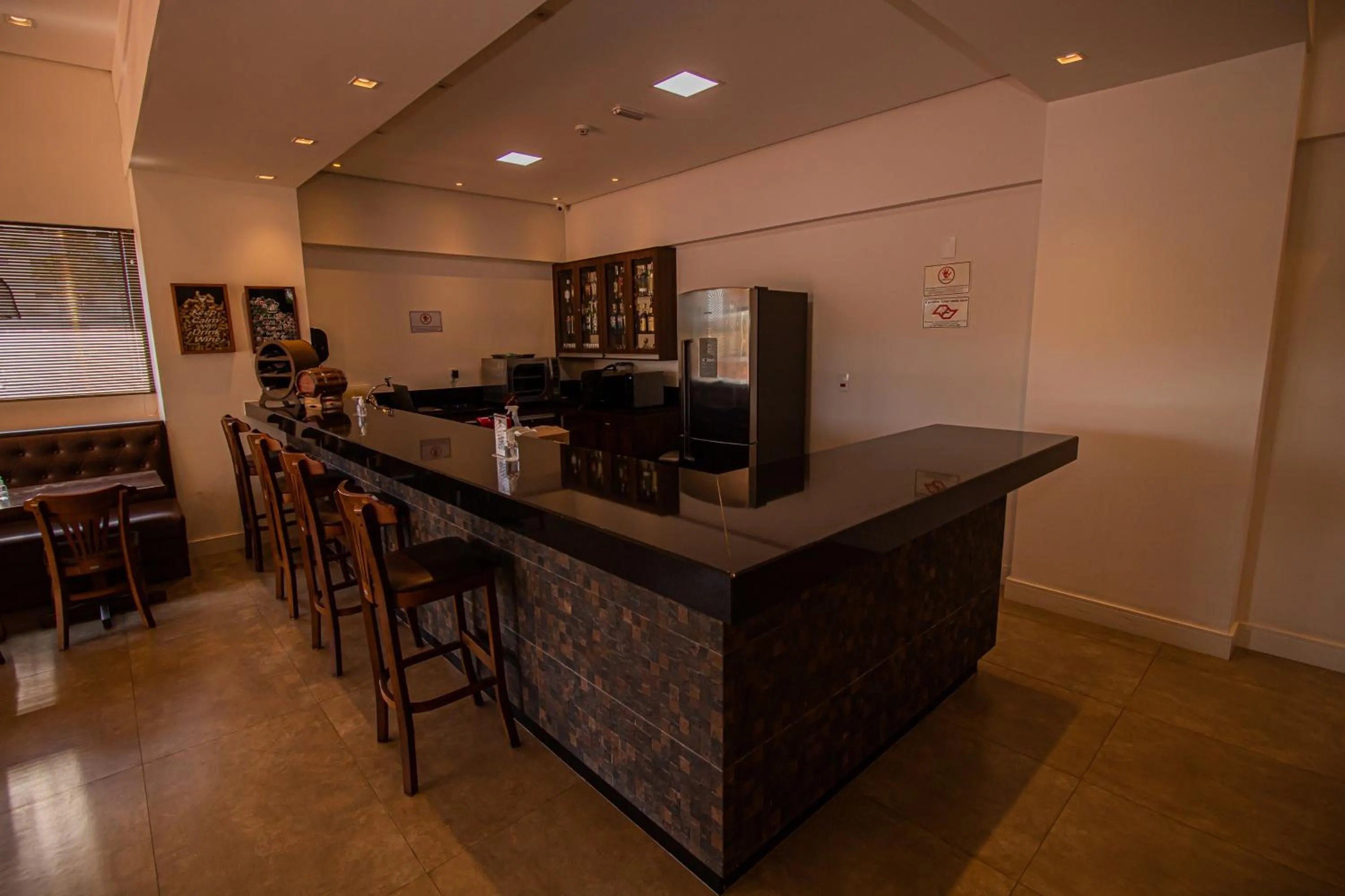 Dining area in Prado Hotel