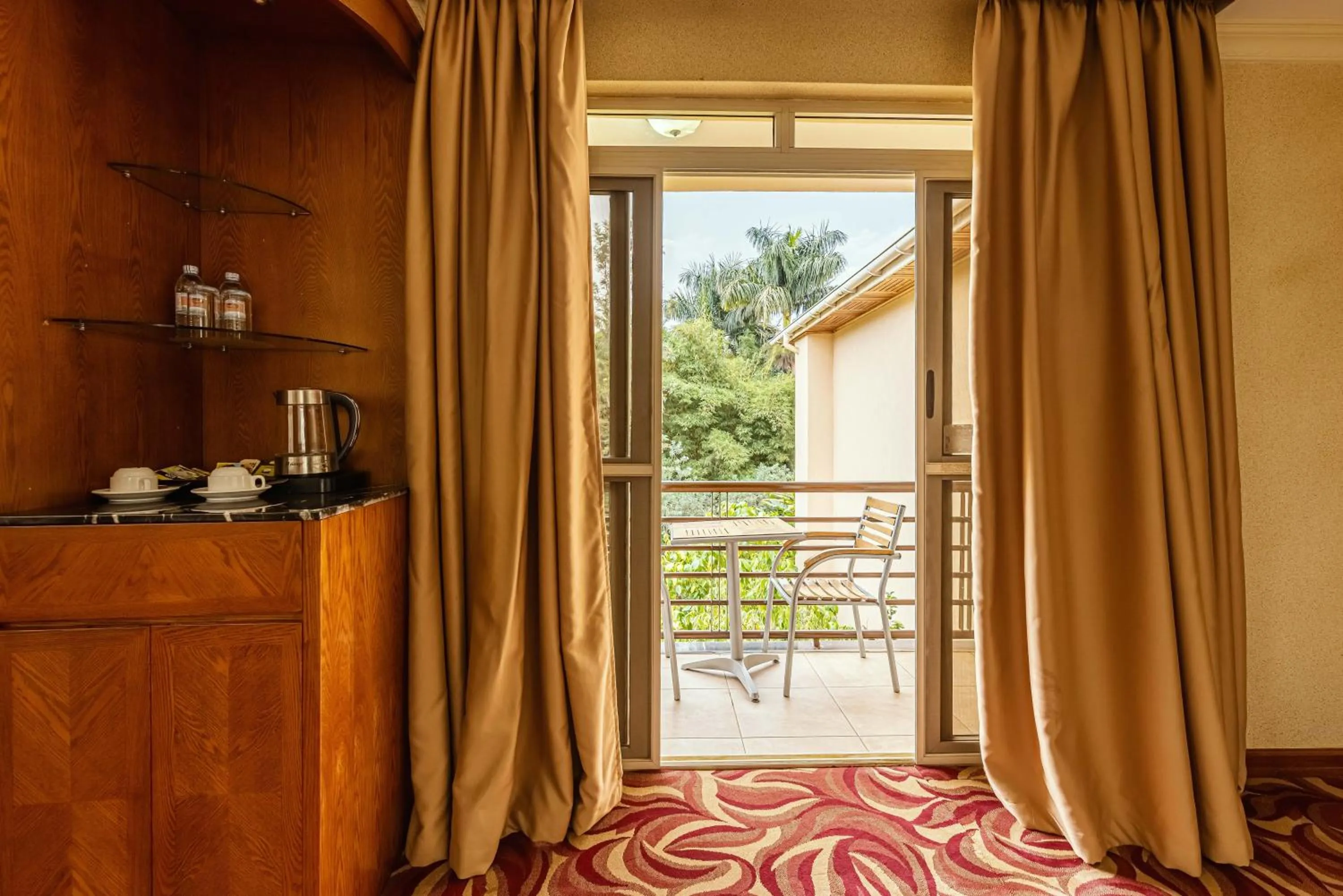 Balcony/Terrace in Mbale Resort Hotel