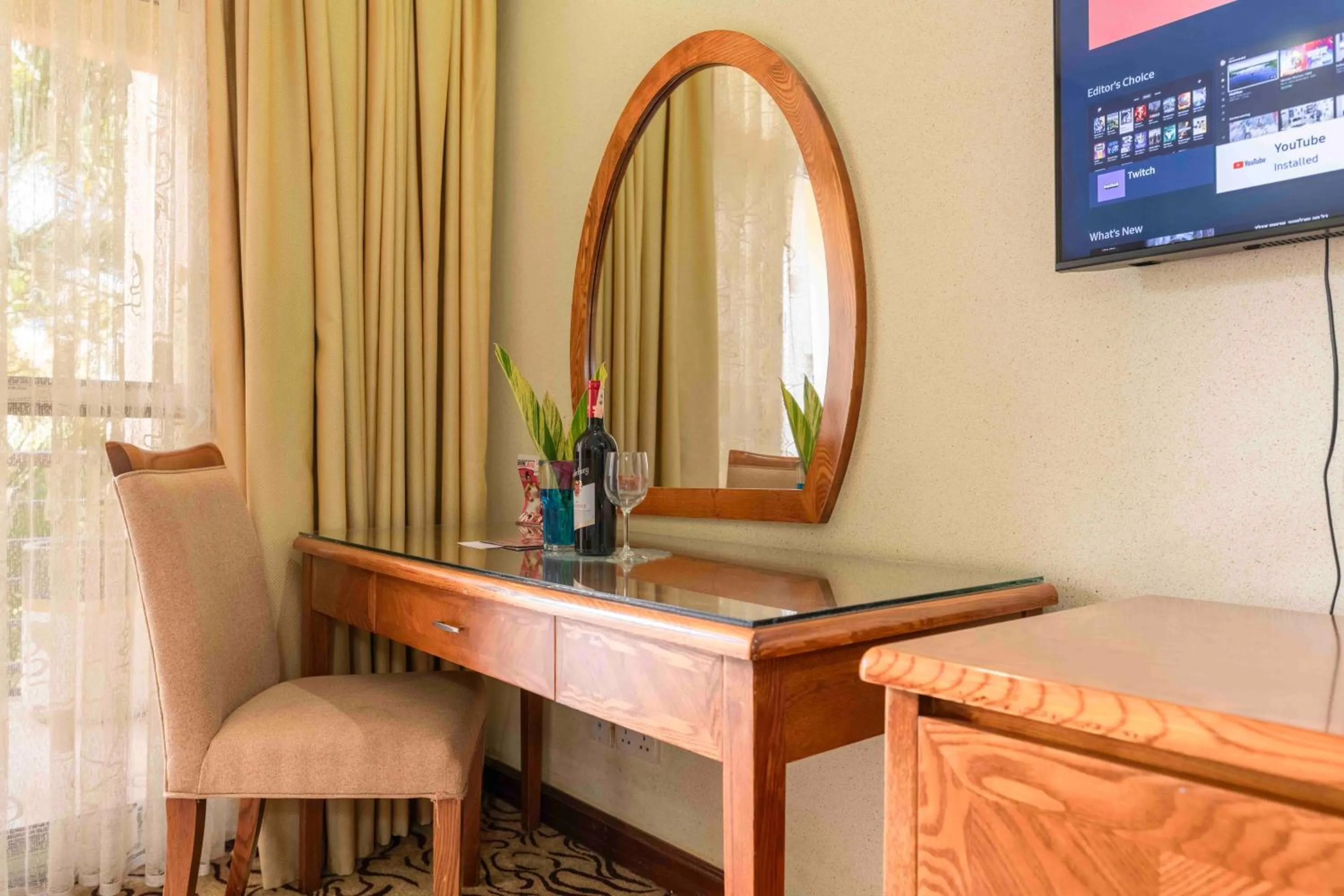 Seating area in Mbale Resort Hotel