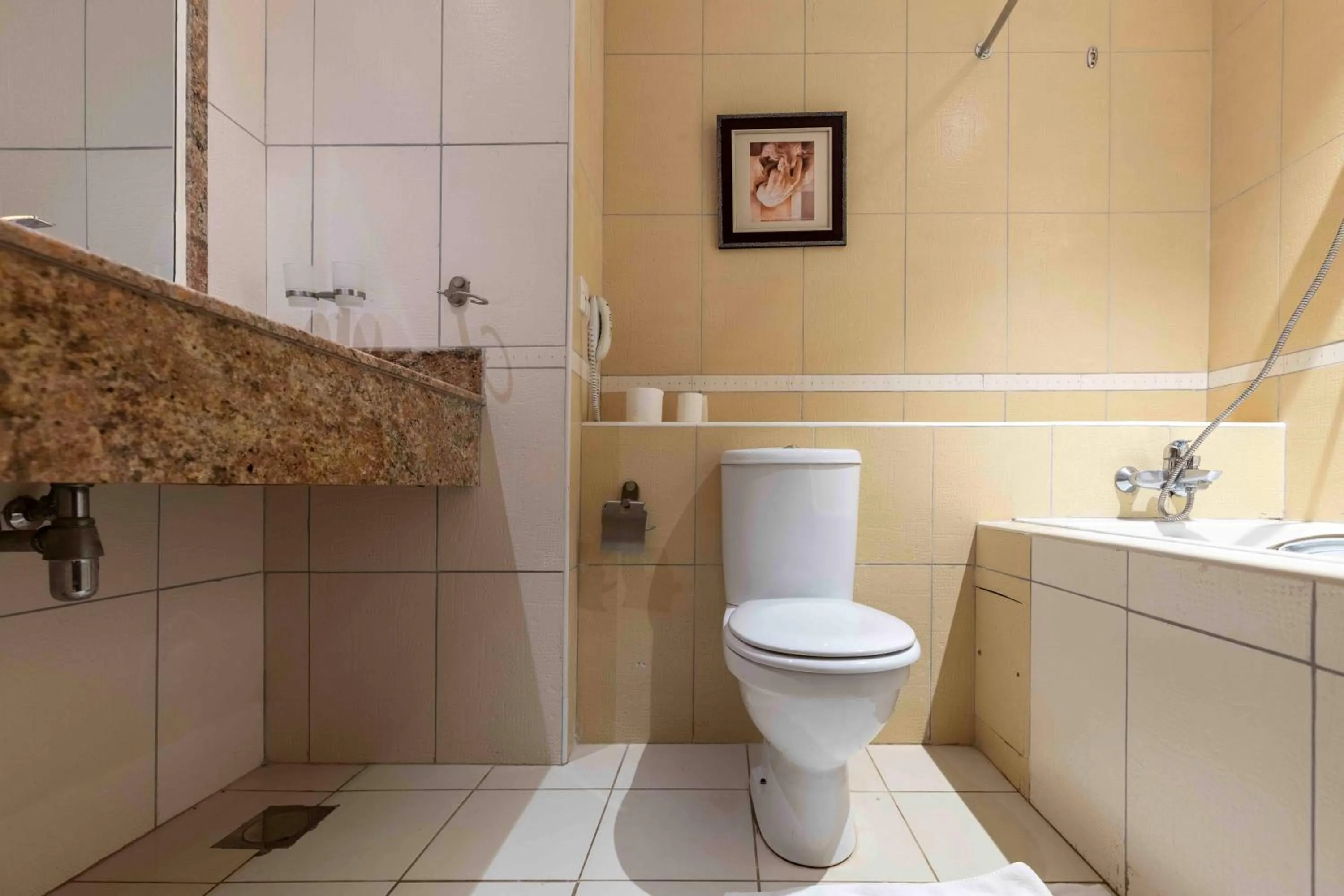 Toilet in Mbale Resort Hotel