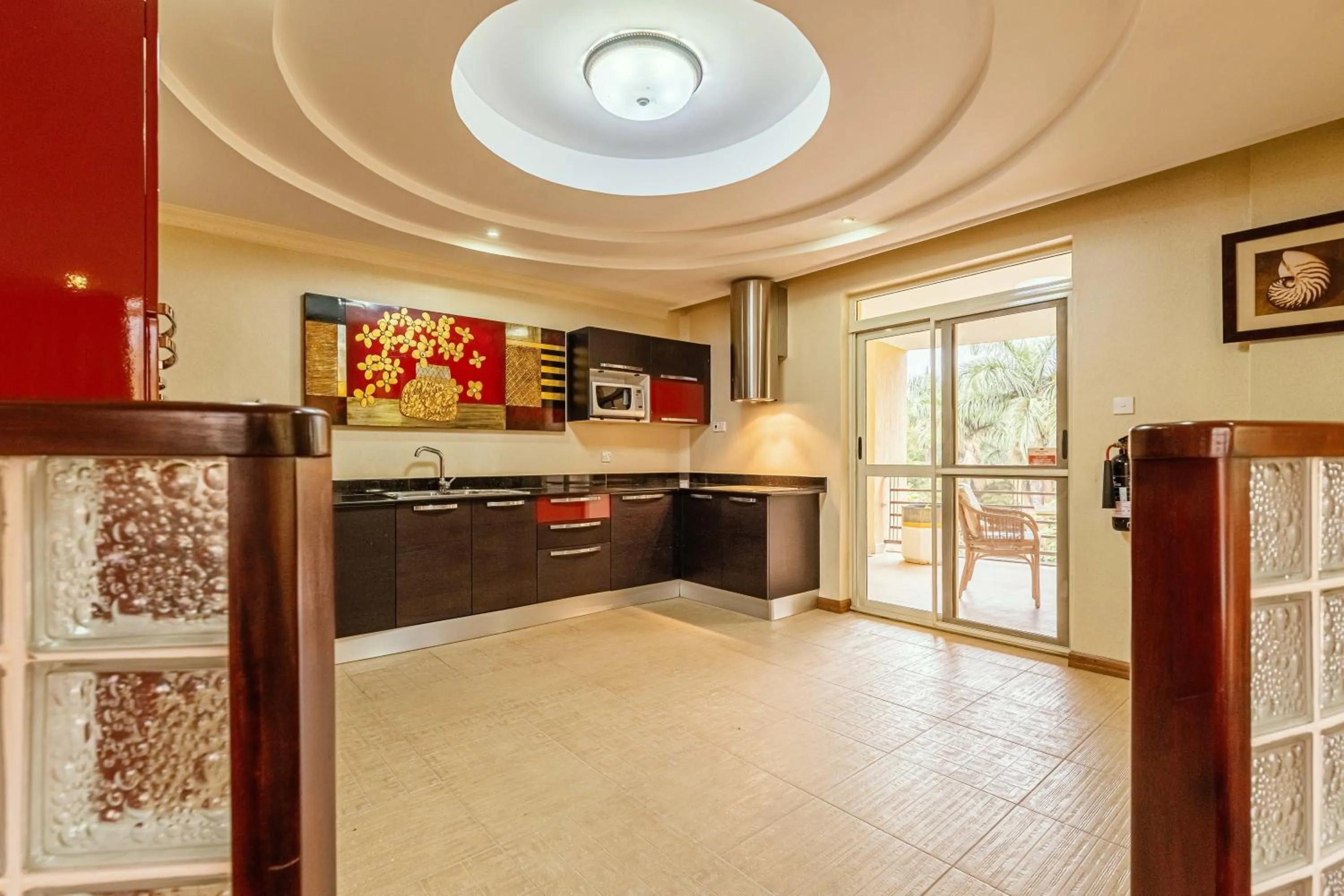 Kitchen or kitchenette in Mbale Resort Hotel
