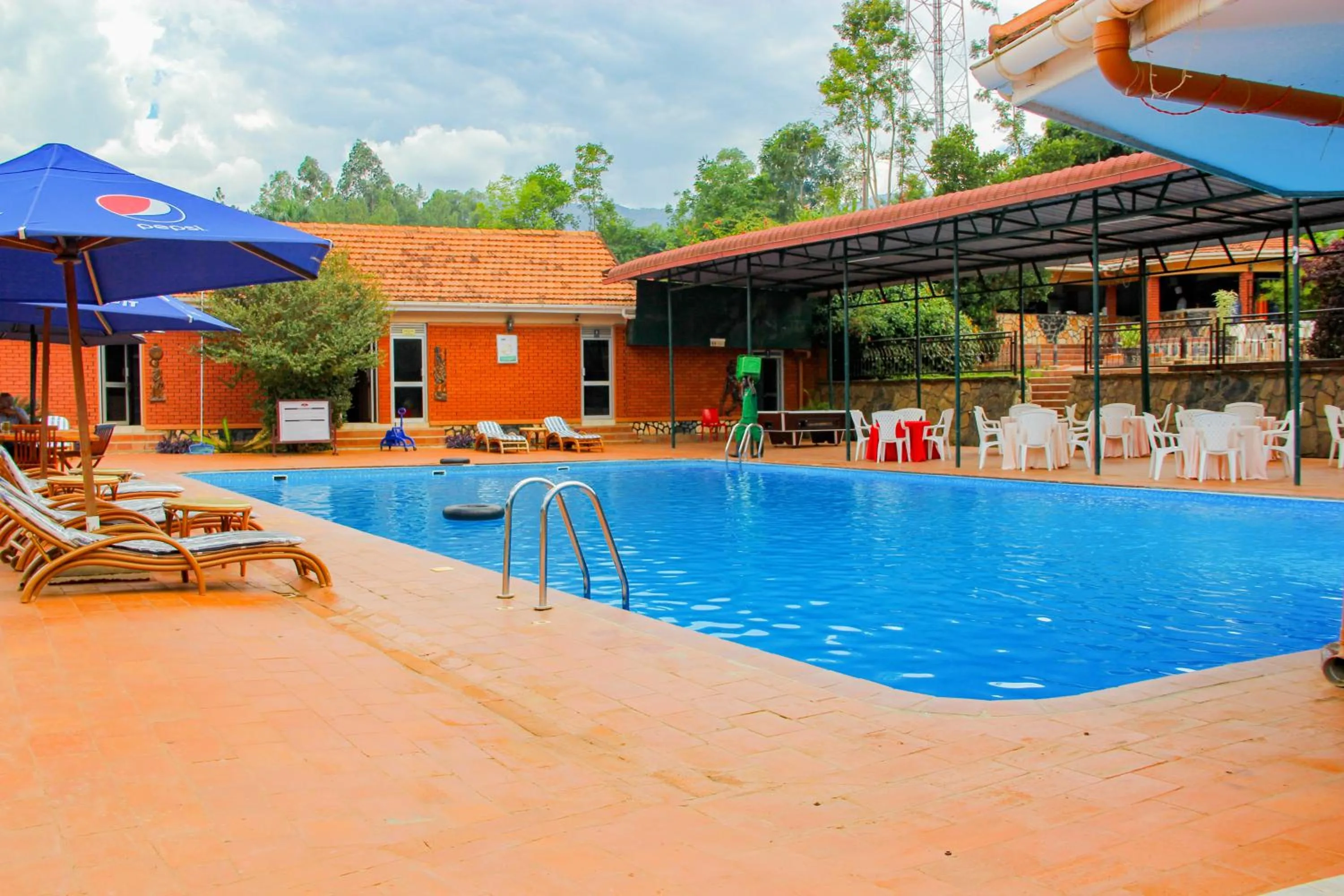 Swimming pool in Mbale Resort Hotel