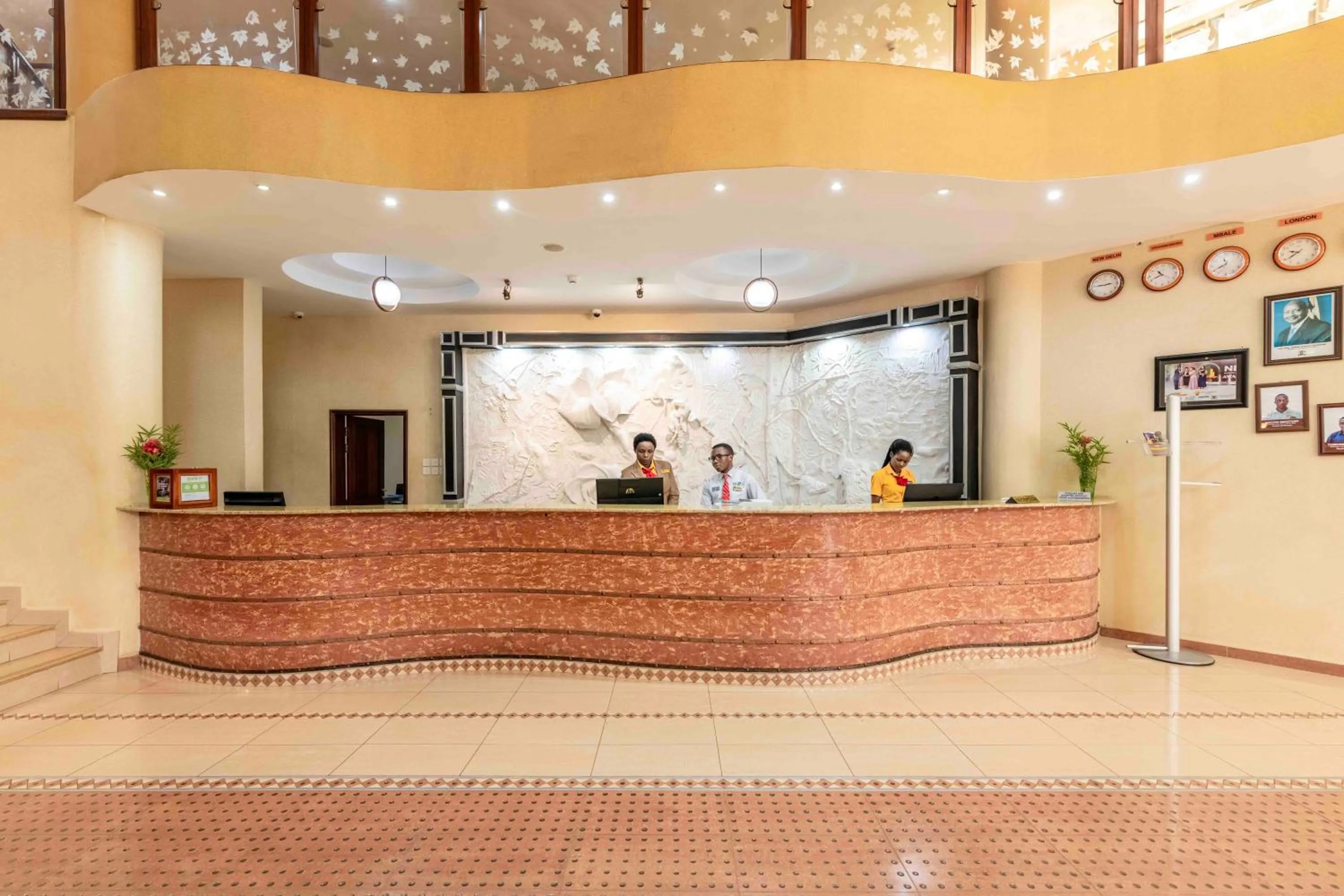 Lobby or reception in Mbale Resort Hotel