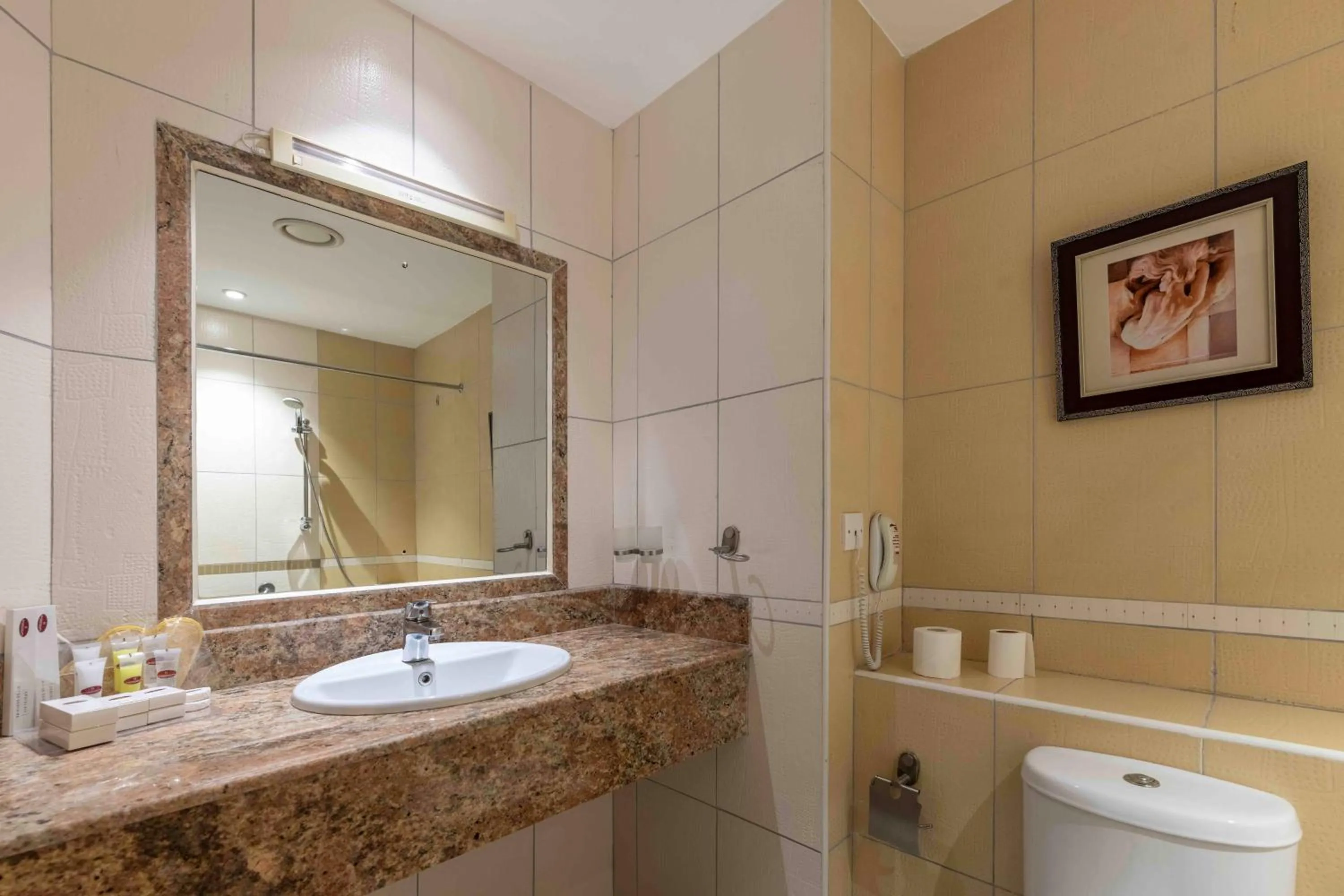 Bathroom in Mbale Resort Hotel