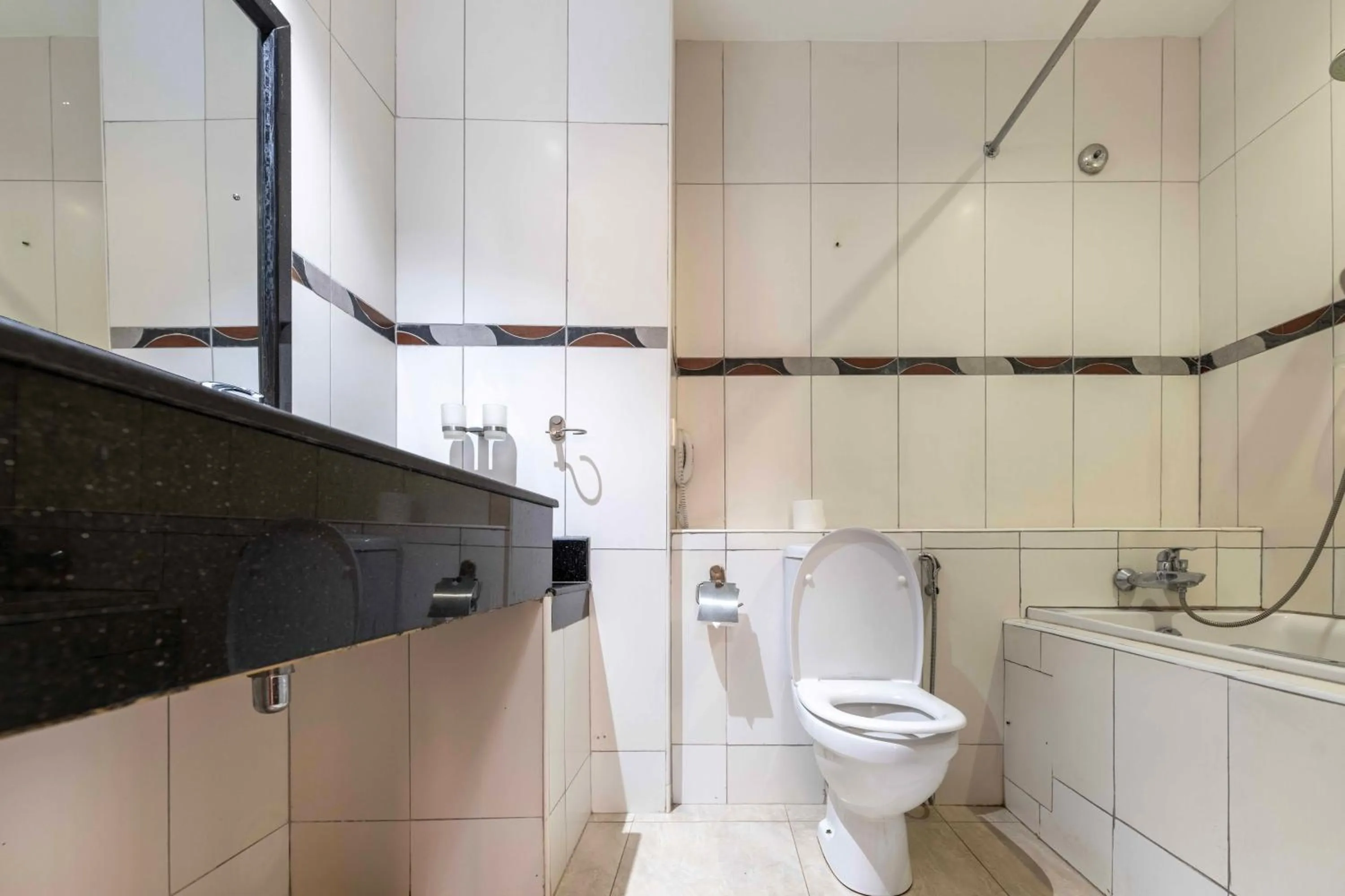 Toilet in Mbale Resort Hotel