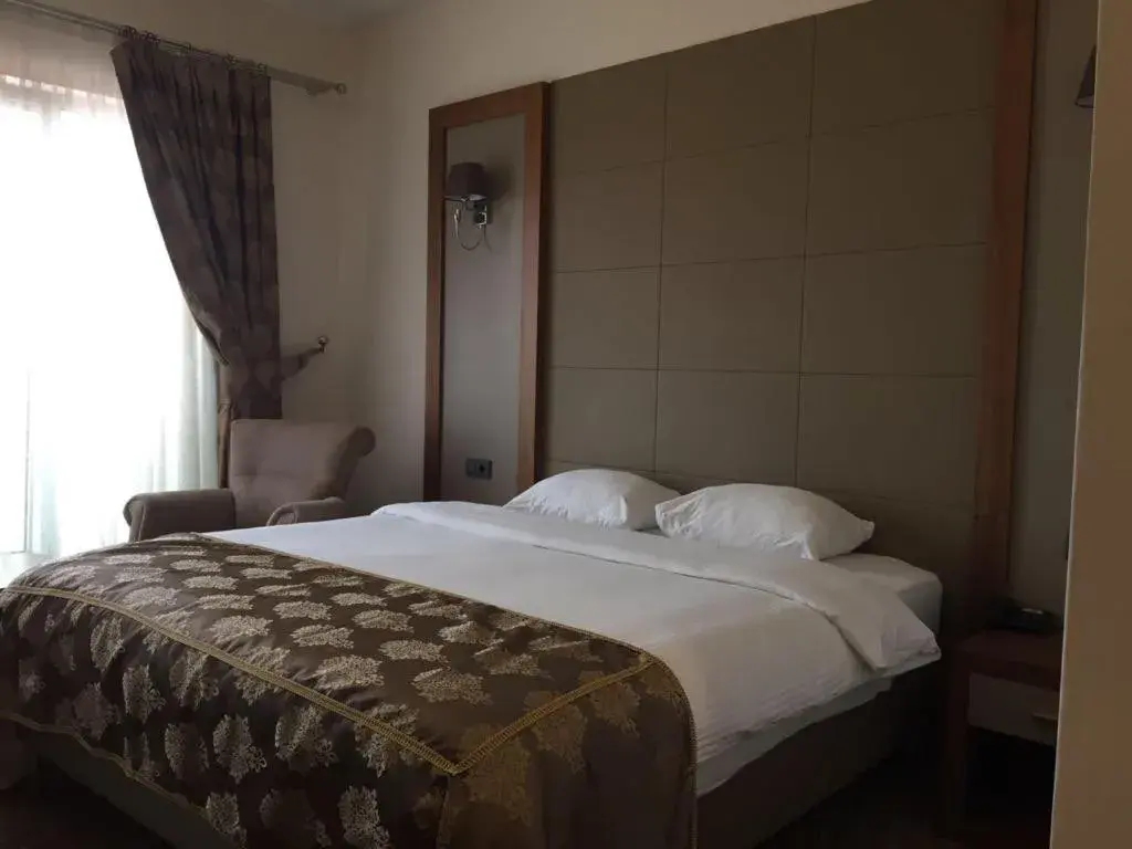 Bed in YZE Pırlanta Hotel Bed in YZE Pırlanta Hotel