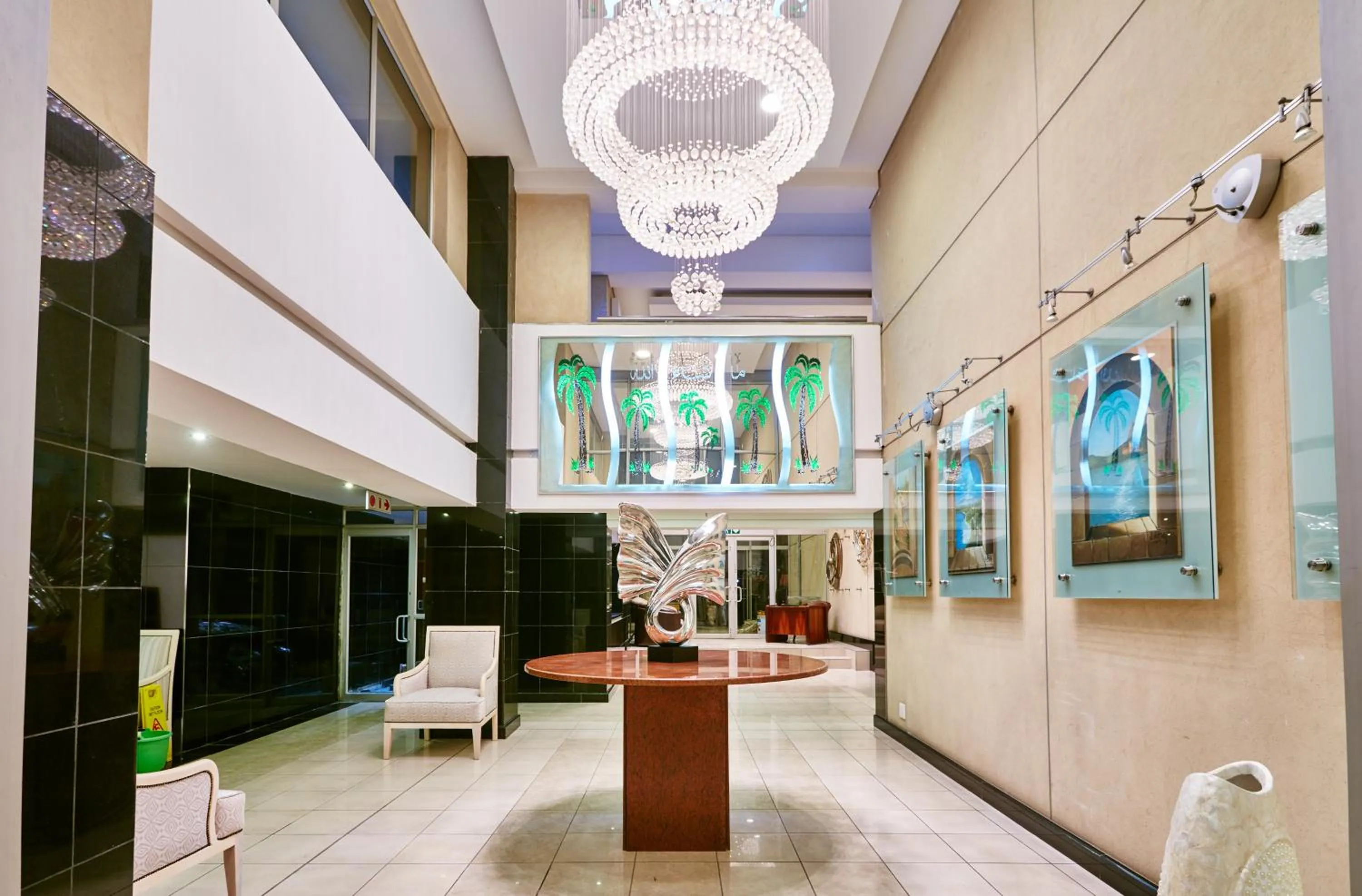 Lobby or reception in Palm Continental Hotel