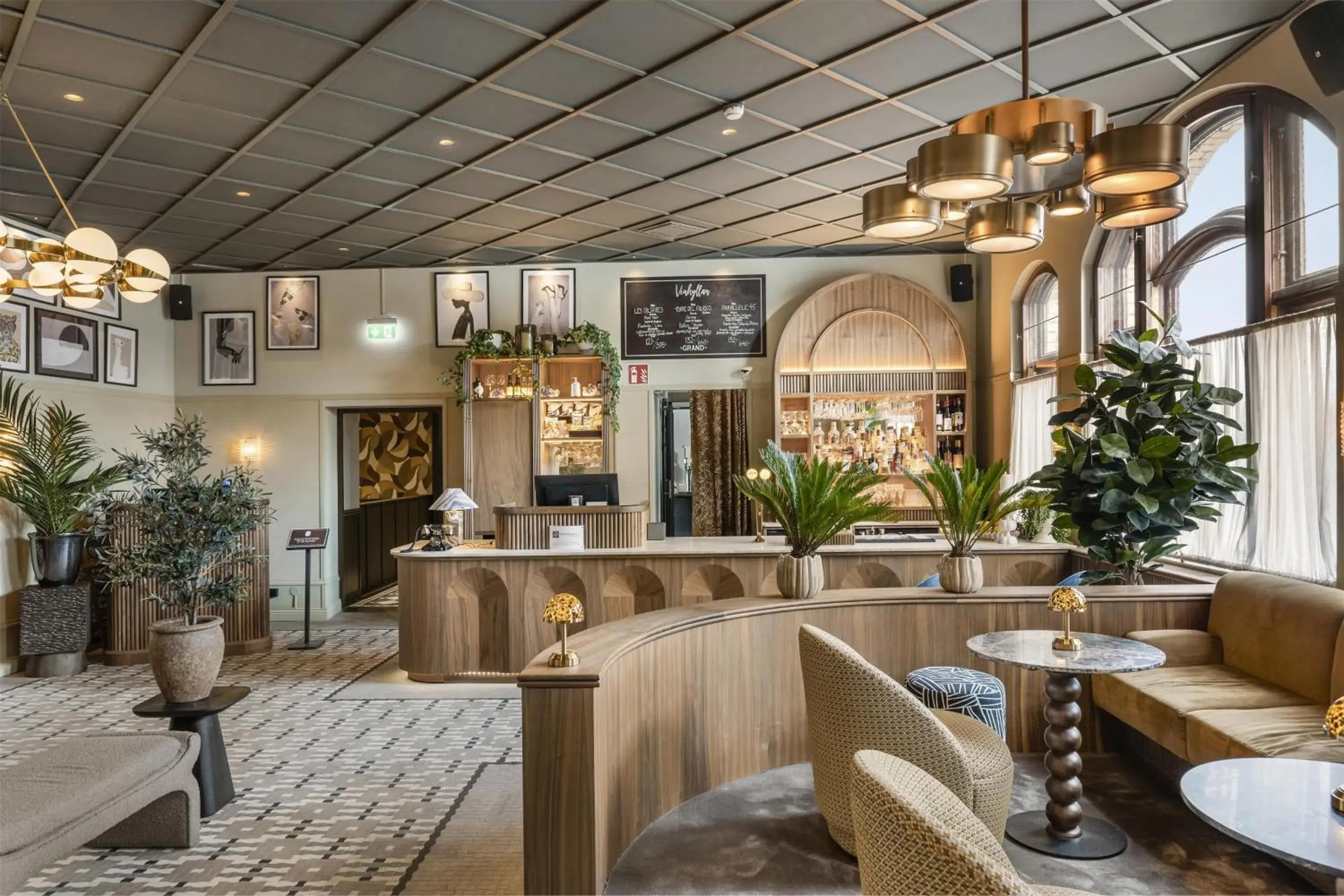 Lobby or reception in Grand Halmstad, WorldHotels Crafted Lobby or reception in Grand Halmstad, WorldHotels Crafted