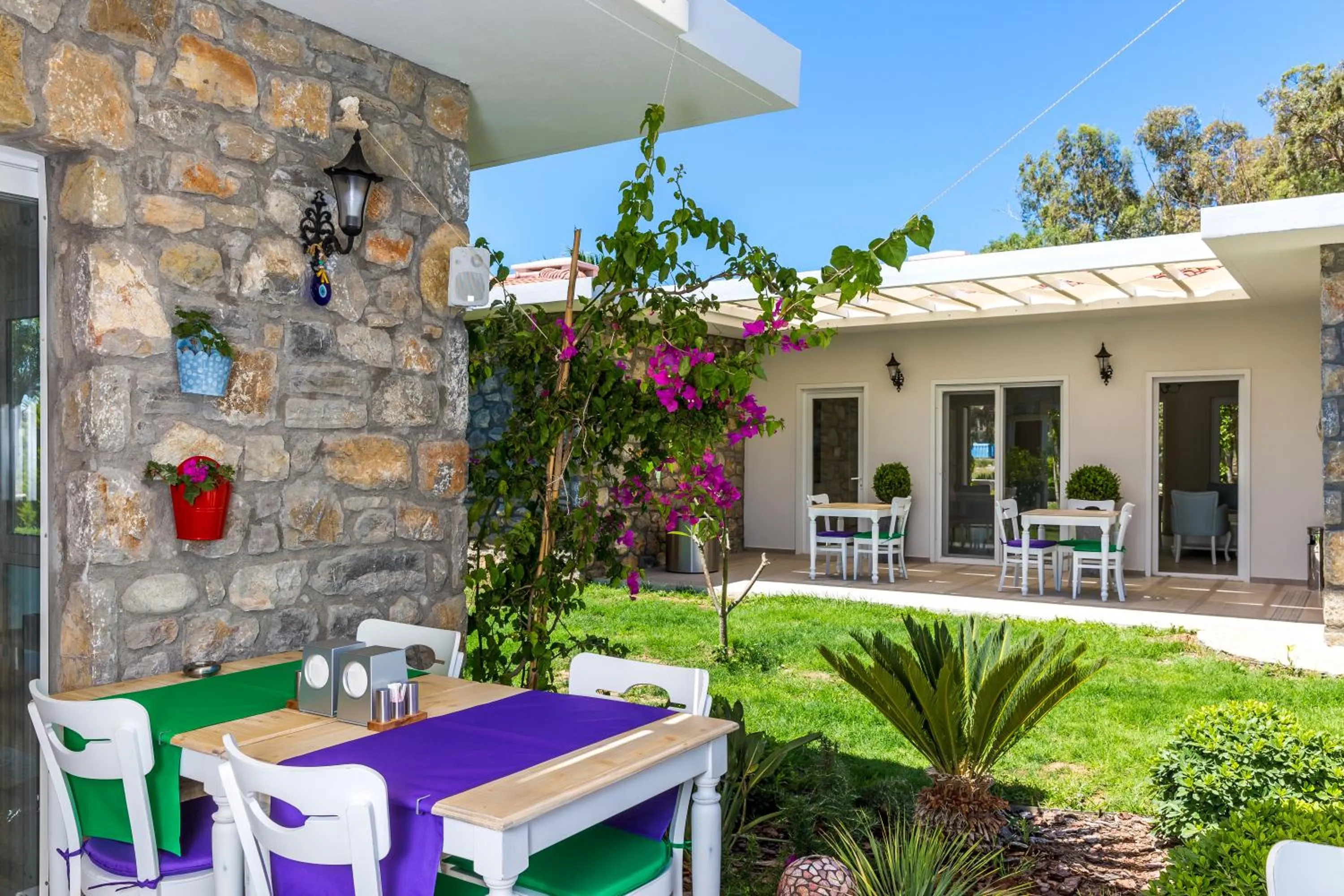 Garden view in Kalina Hotel