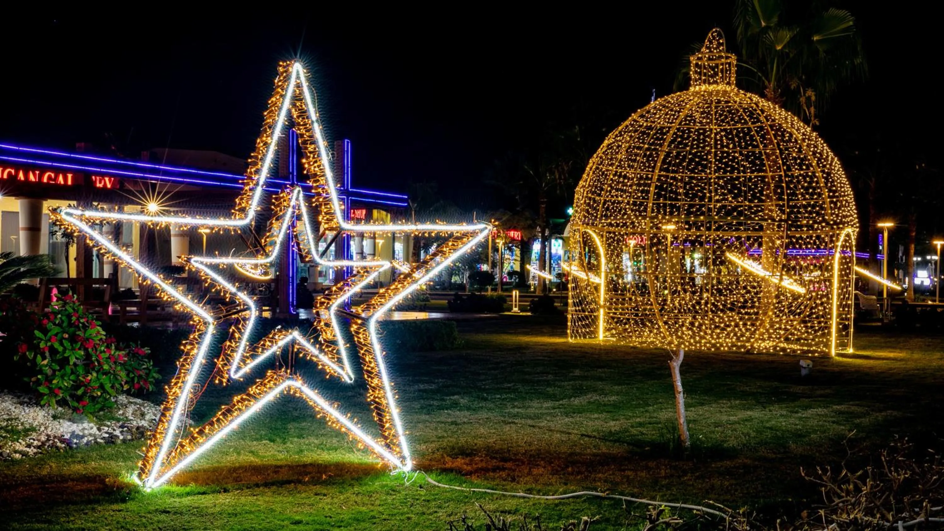 Garden in Titanic Palace Families and couples only
