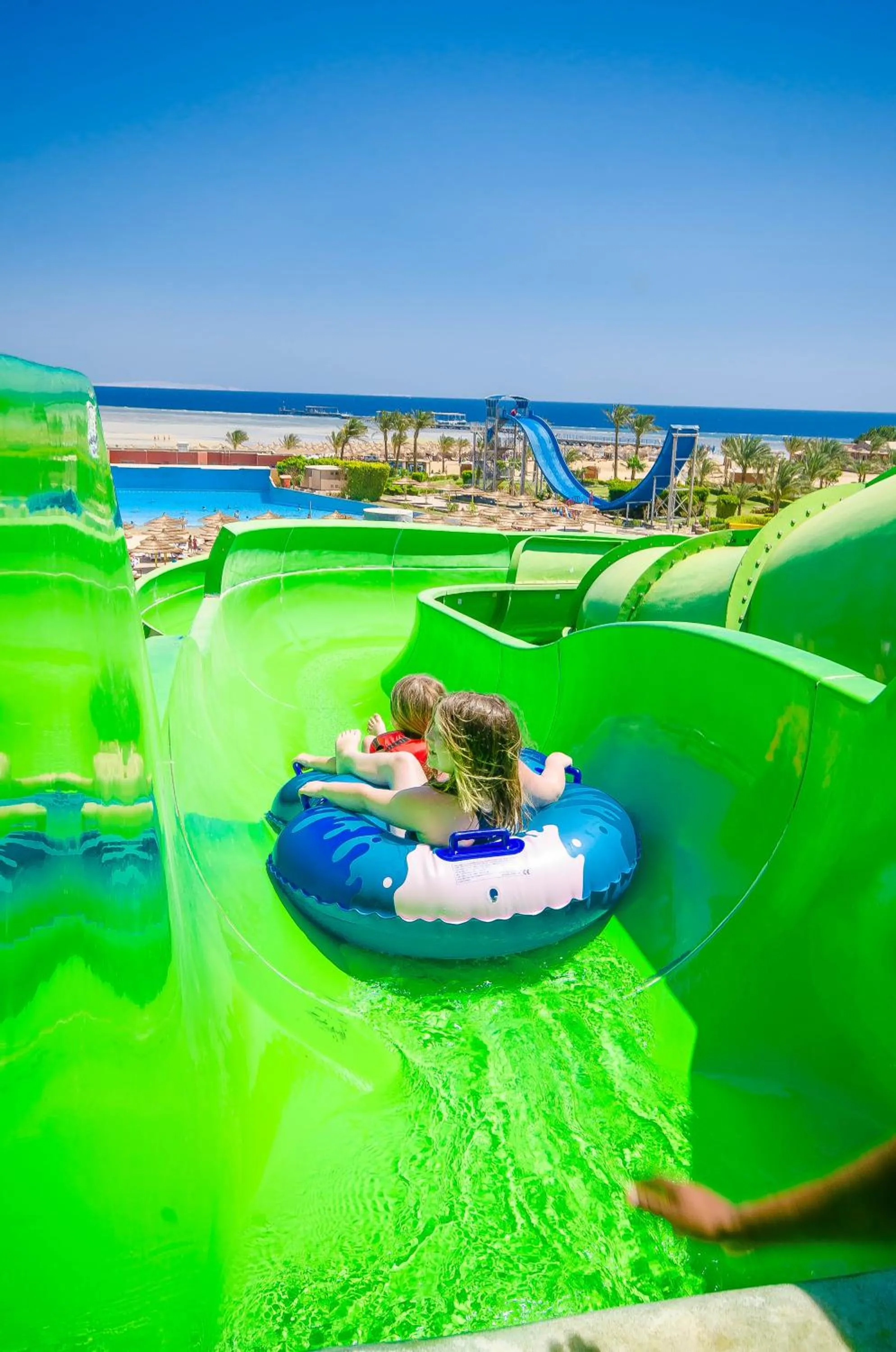 Aqua park in Titanic Palace Families and couples only
