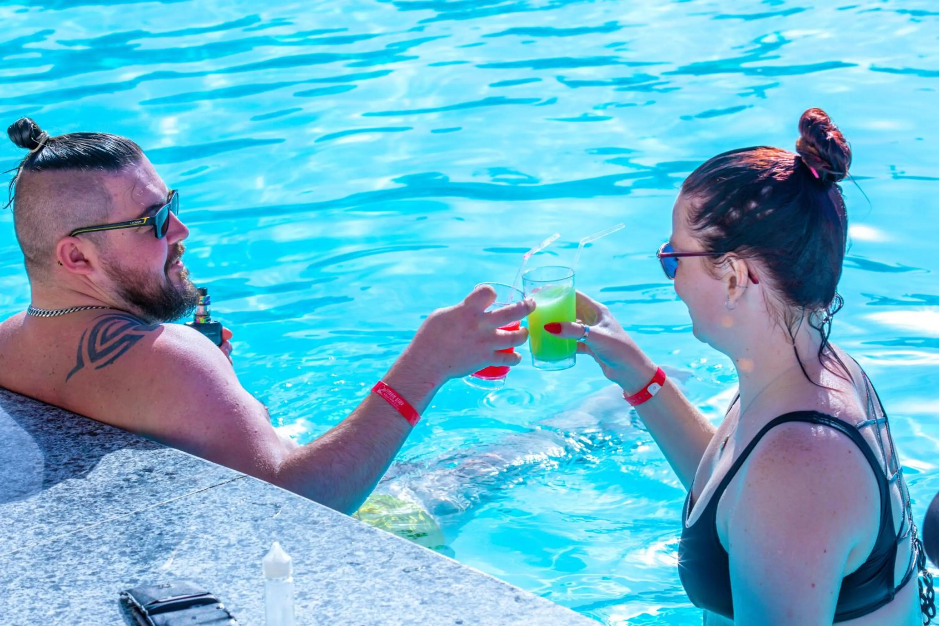 Swimming pool in Titanic Beach - Families and Couples only