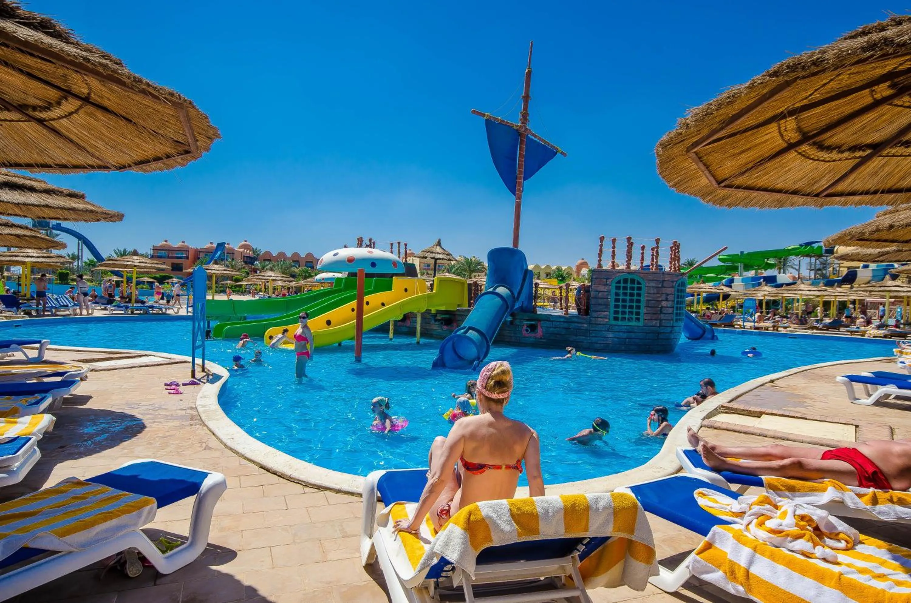 Aqua park in Titanic Beach - Families and Couples only