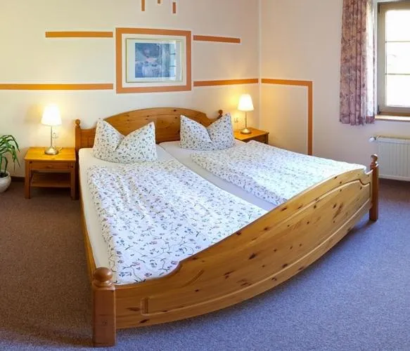 Bed in Hotel & Restaurant Kleinolbersdorf