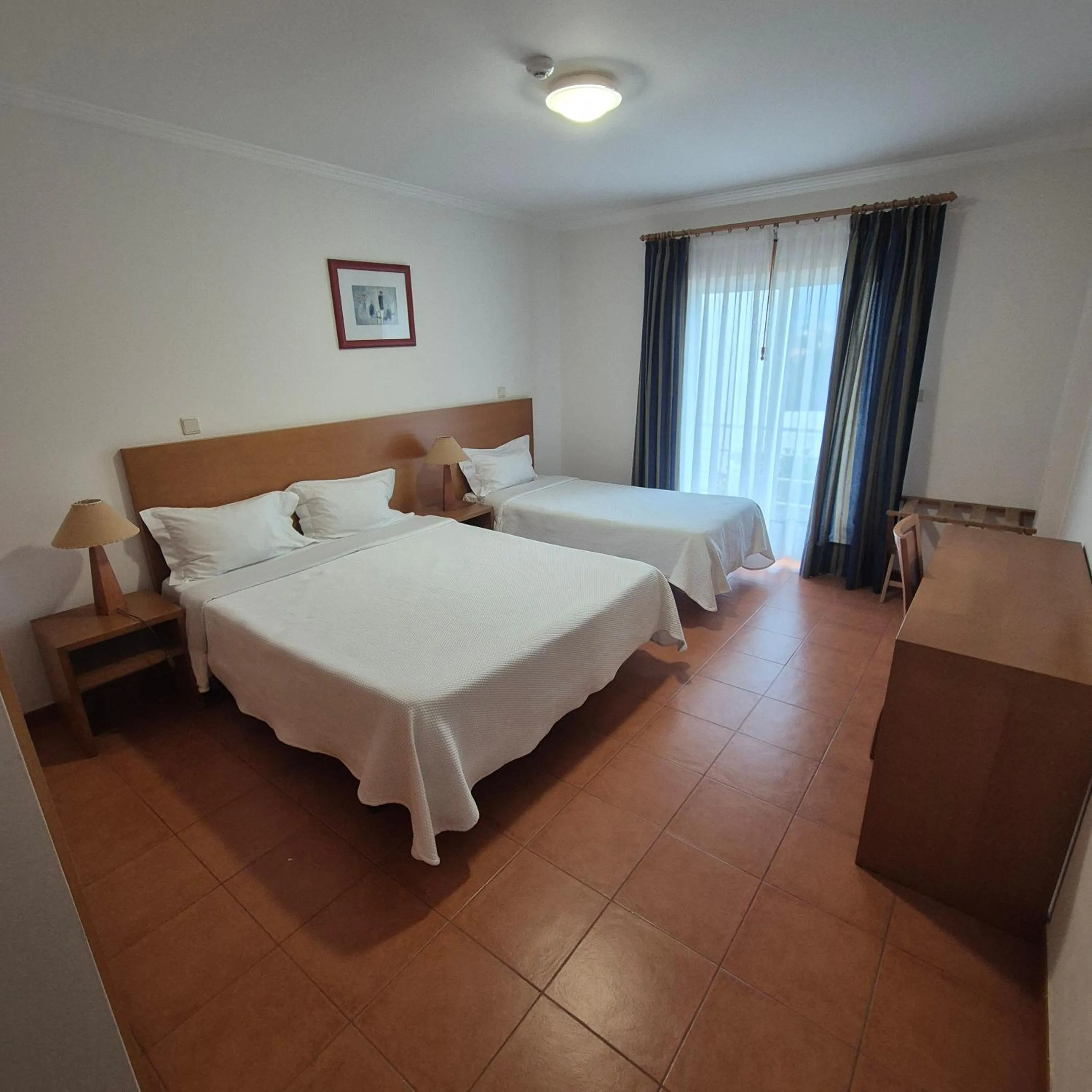 Bed in Apartamentos Turísticos Vila Praia