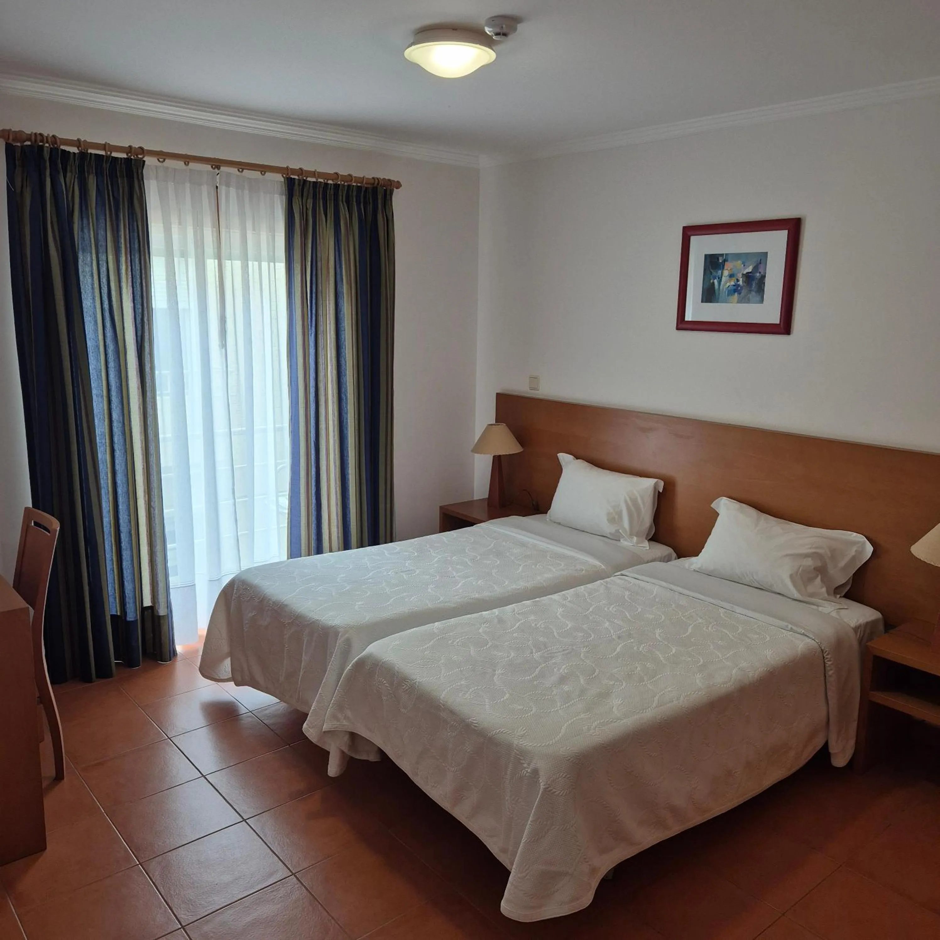 Bed in Apartamentos Turísticos Vila Praia