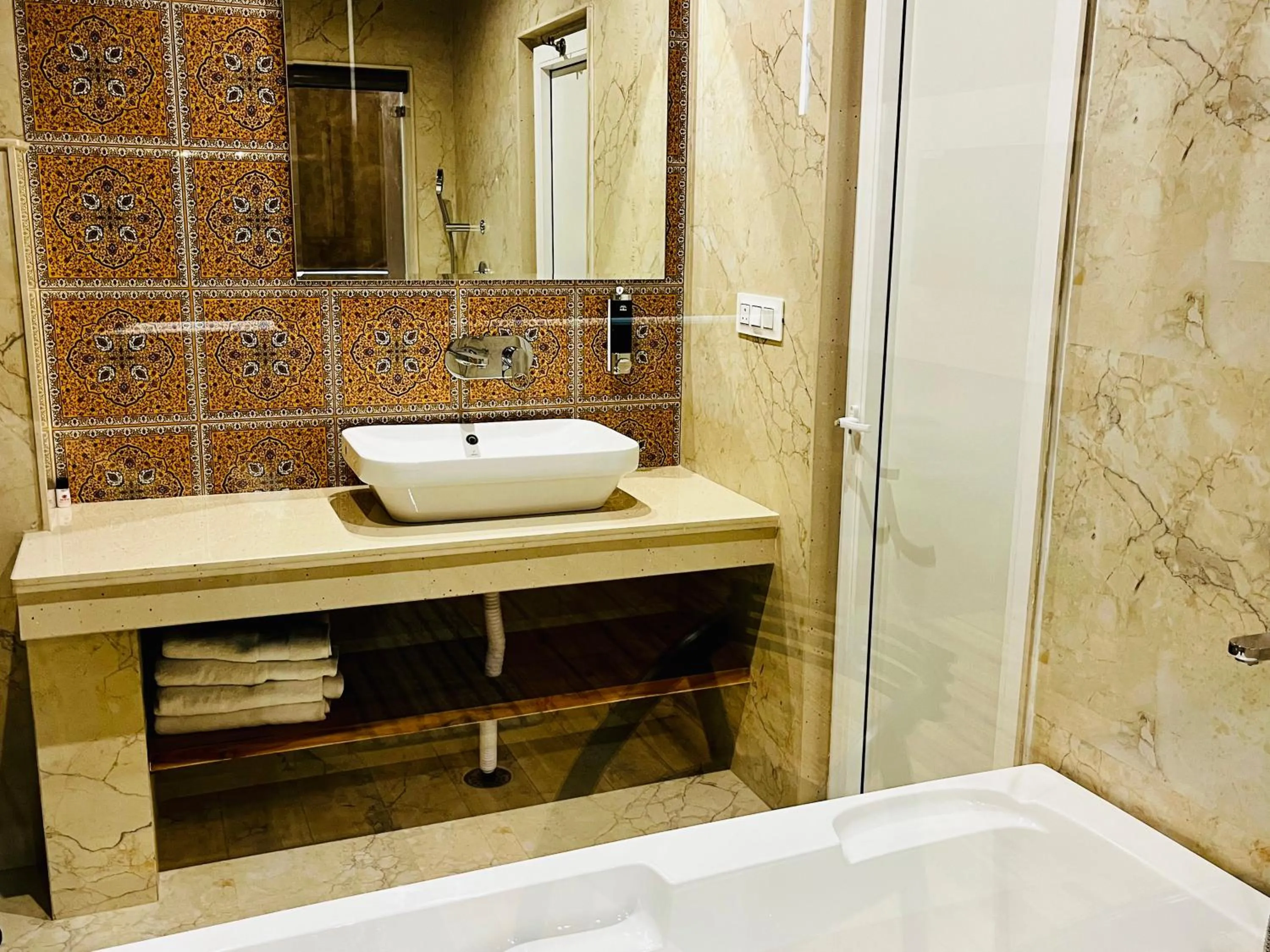 Bathroom in Hotel The Onix