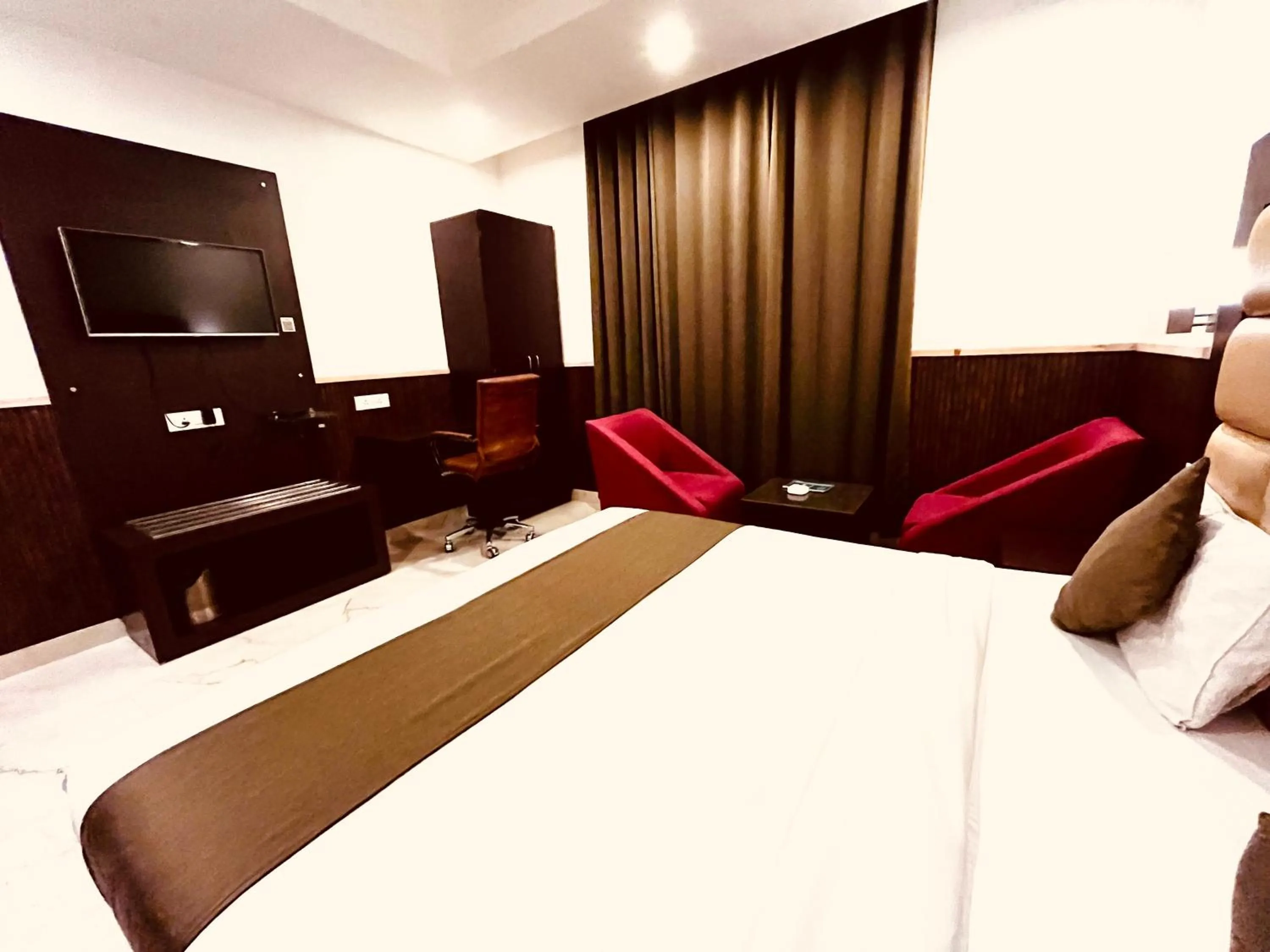 Bed in Hotel The Onix