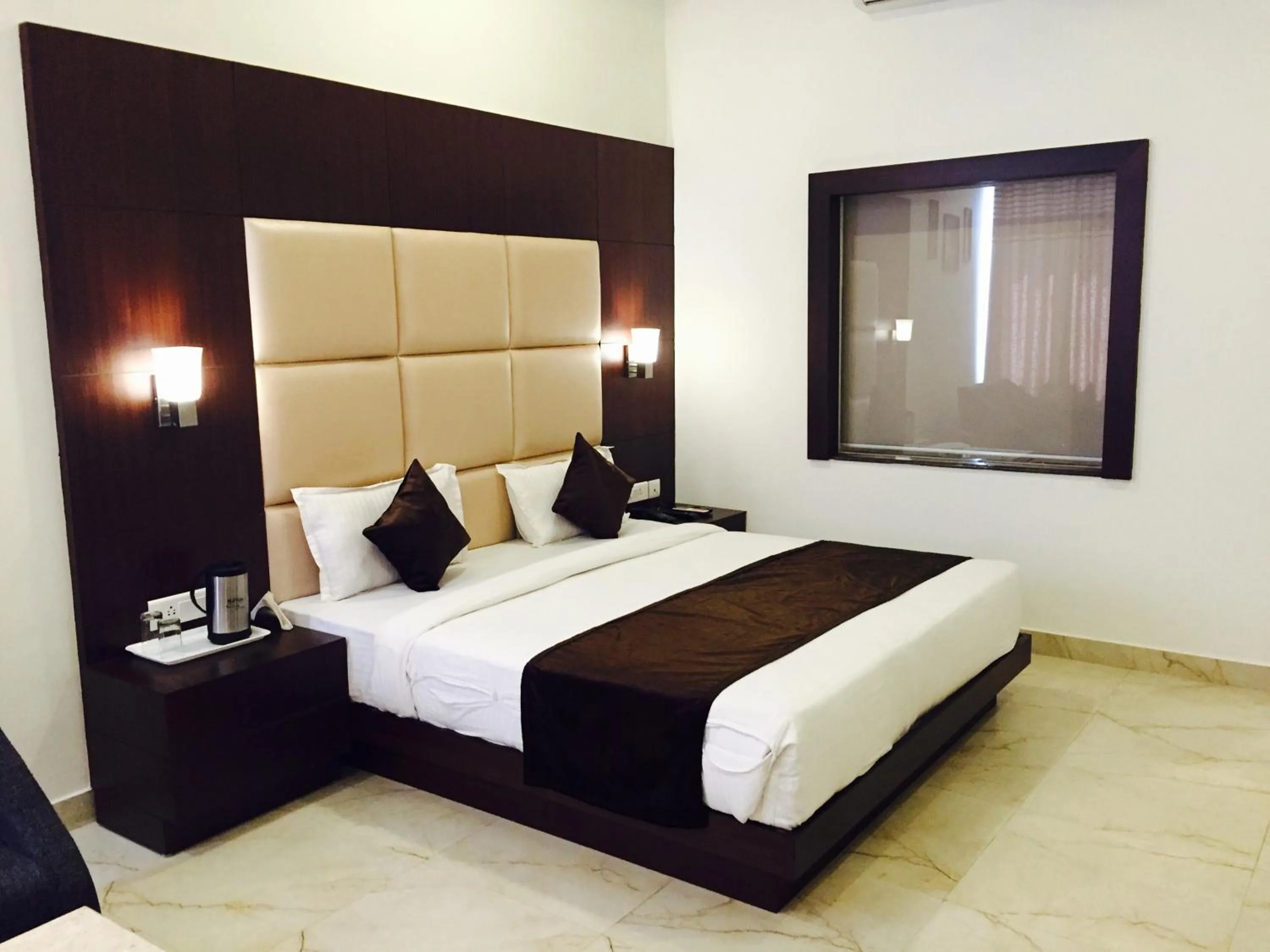 Decorative detail, Bed in Hotel The Onix