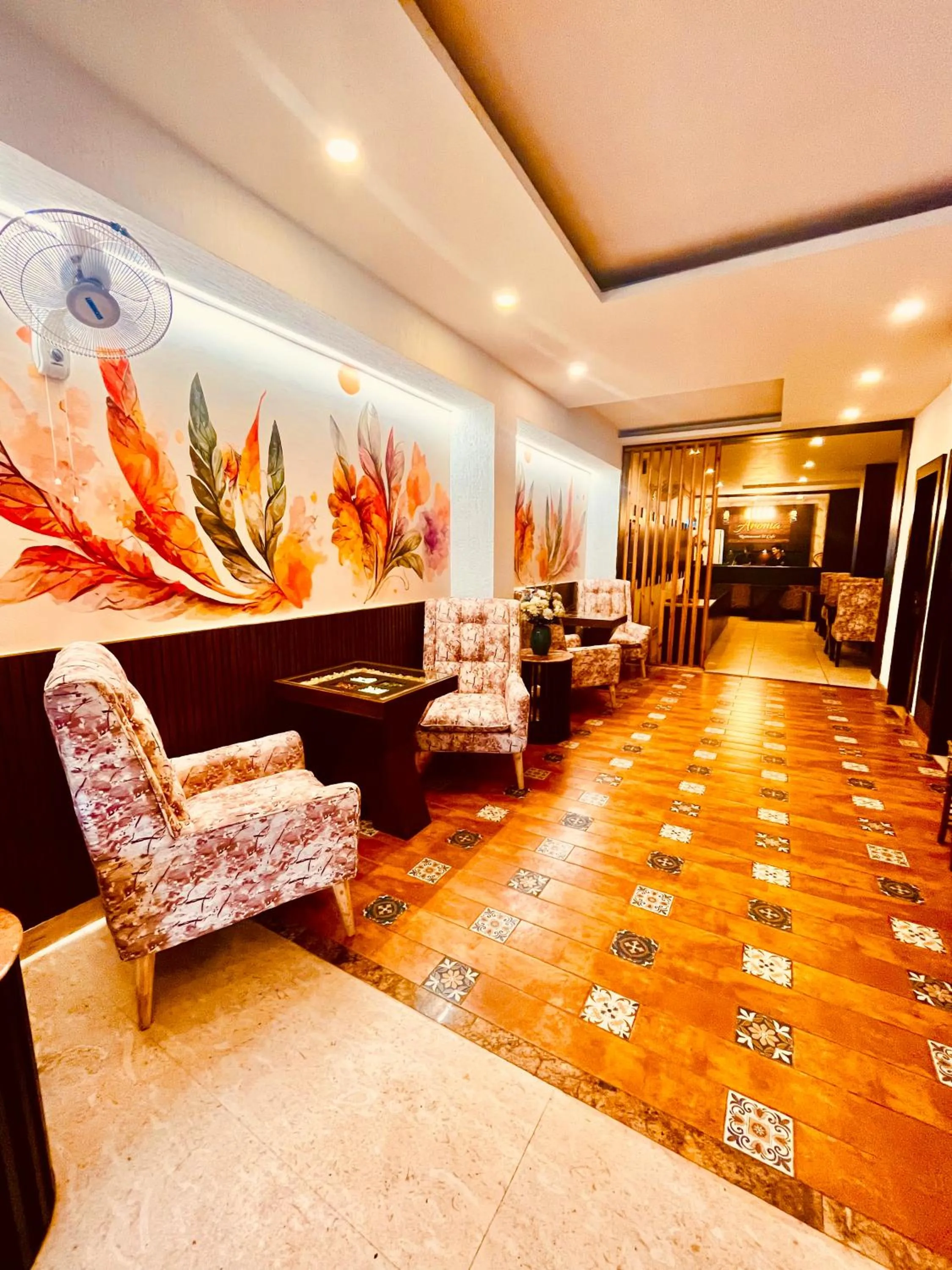 Lobby or reception in Hotel The Onix