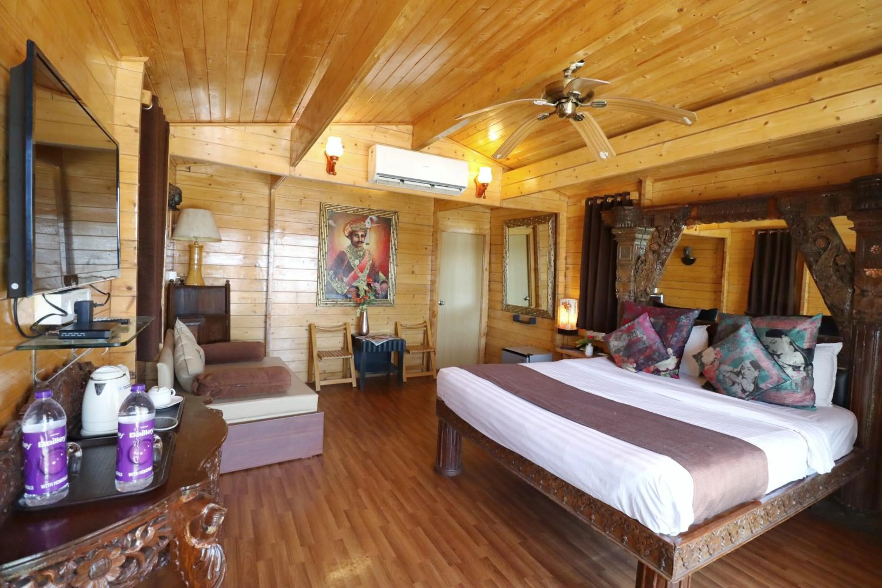 Bed in The Grand Legacy Resort & Spa - TGL - Pure Vegetarian Mahabaleshwar